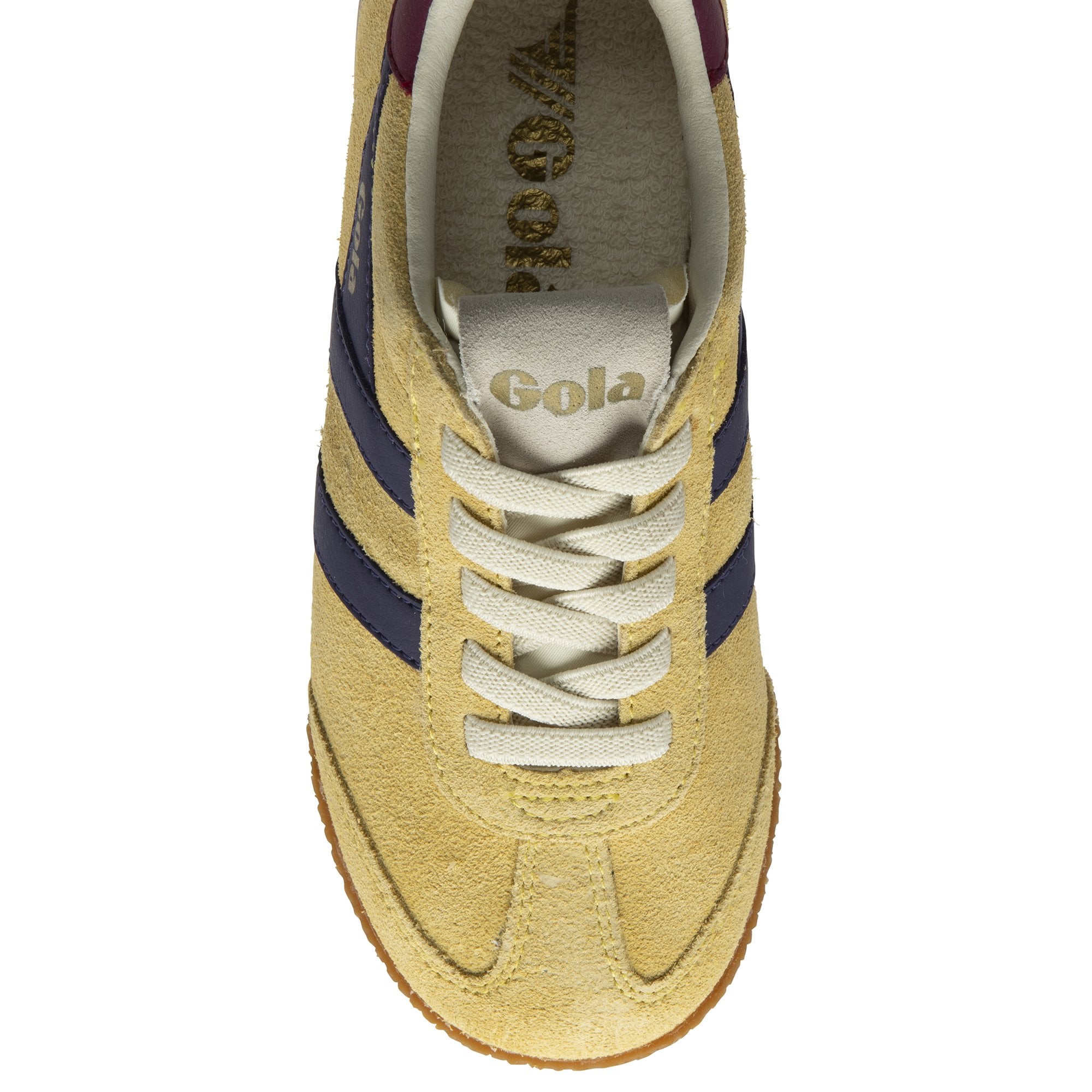 gola-elan-sneaker-f-r-kinder-pollengelb-wildleder-pink image 5