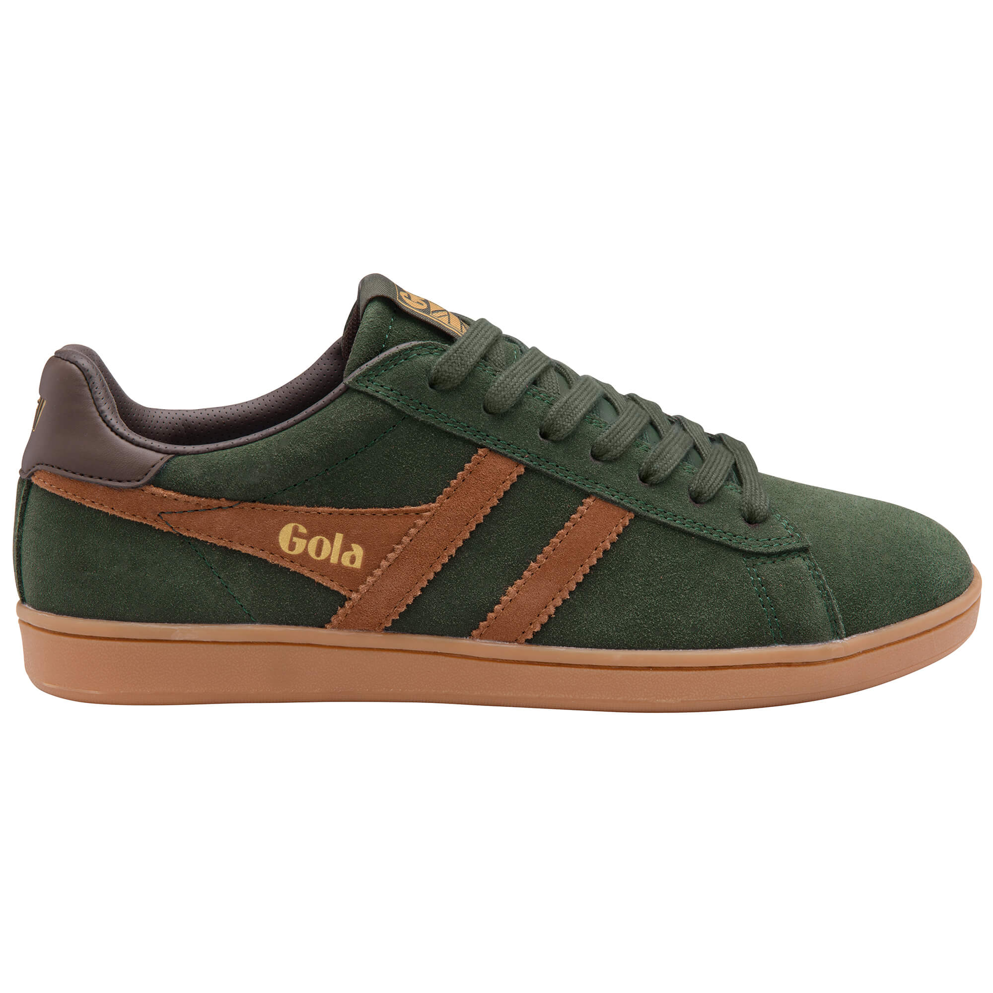 gola-equipe-ii-herren-sneaker-dunkelkhaki-wildleder image 1