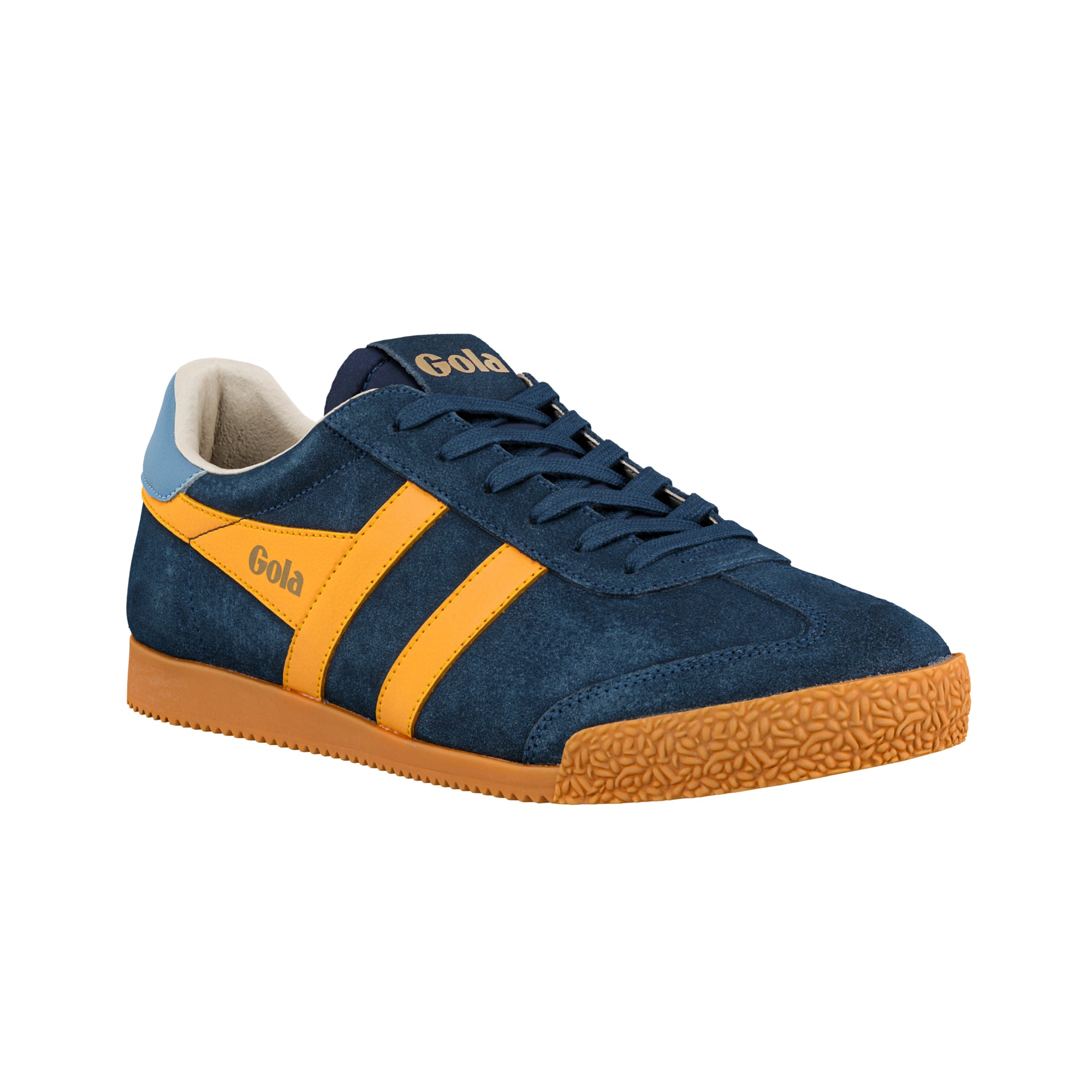 gola-elan-sneaker-f-r-herren-marineblau-sonnengelb image 2