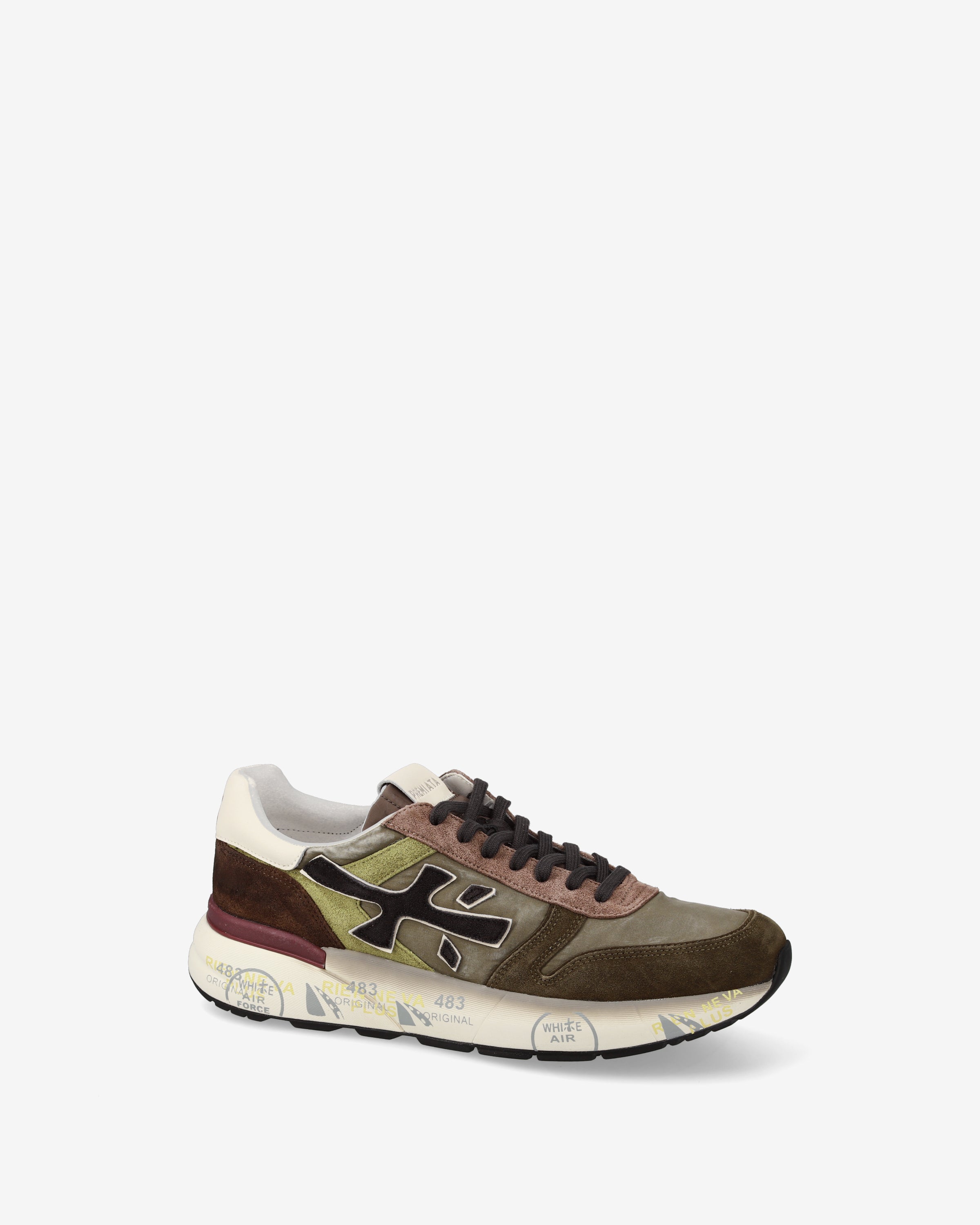 premiata-mick-7717-sneaker-olive-moro image 4