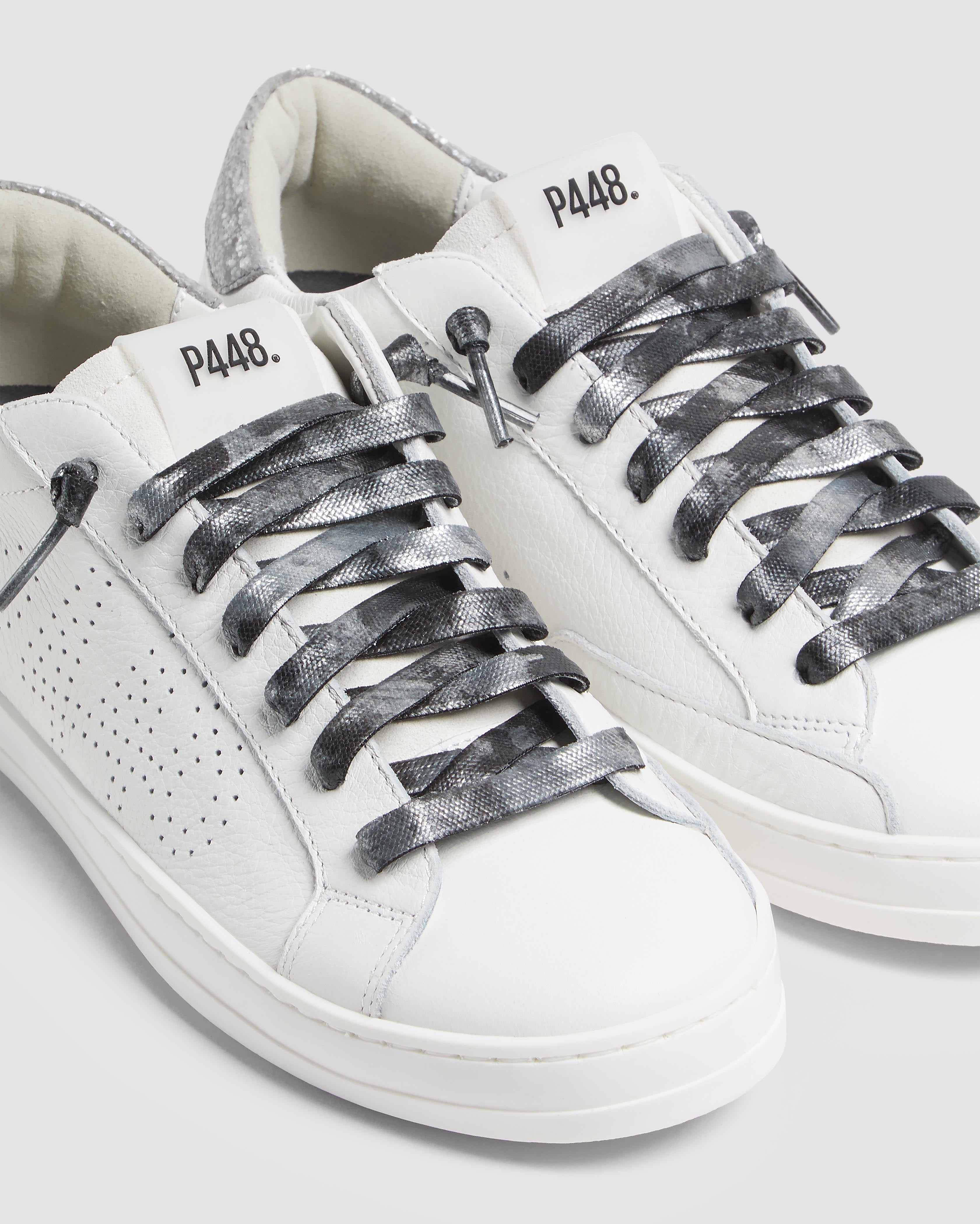 p448-john-glitter-grey-damen-low-top-sneaker image 4