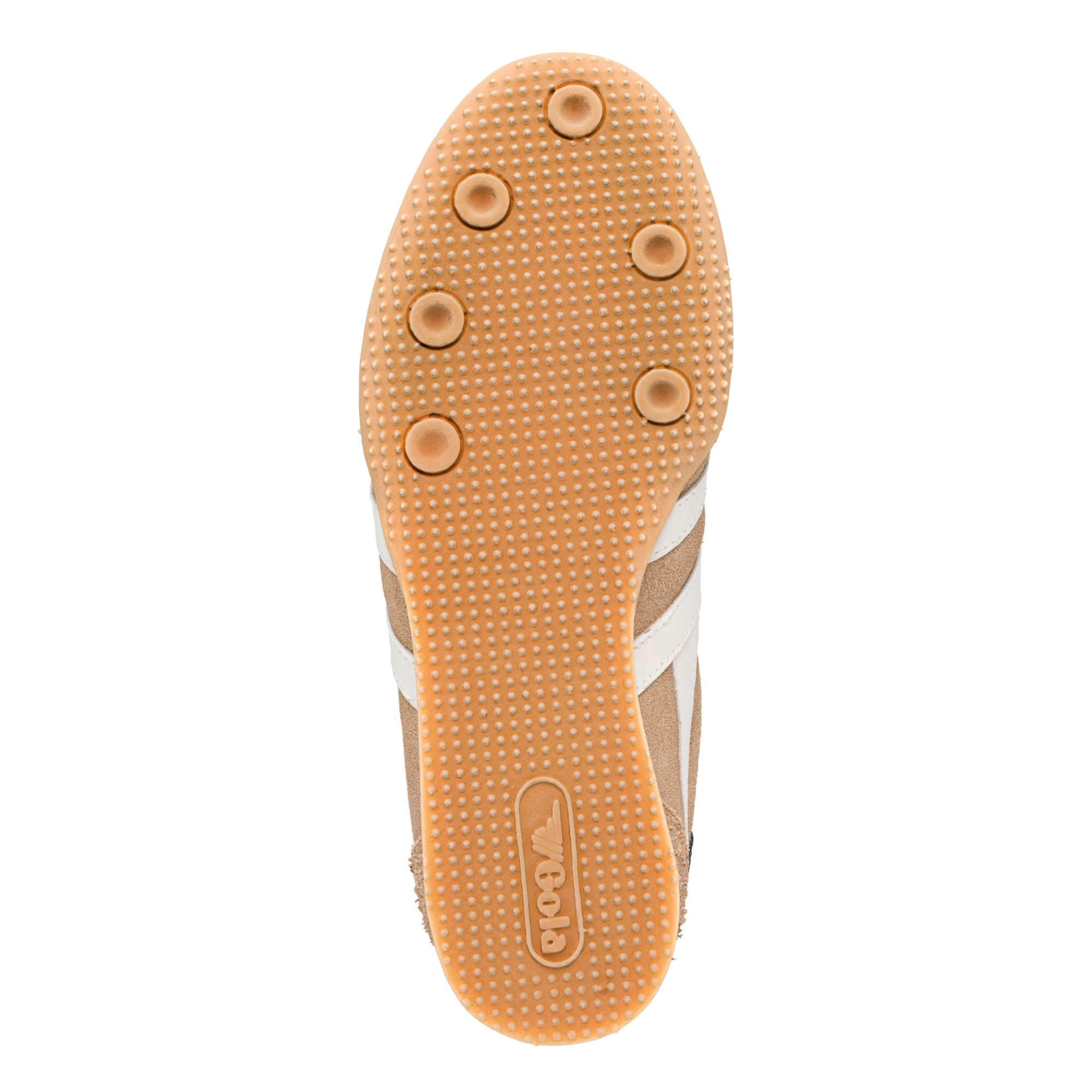 gola-sprinter-wildleder-sneaker-f-r-damen-caramel-evergreen image 7