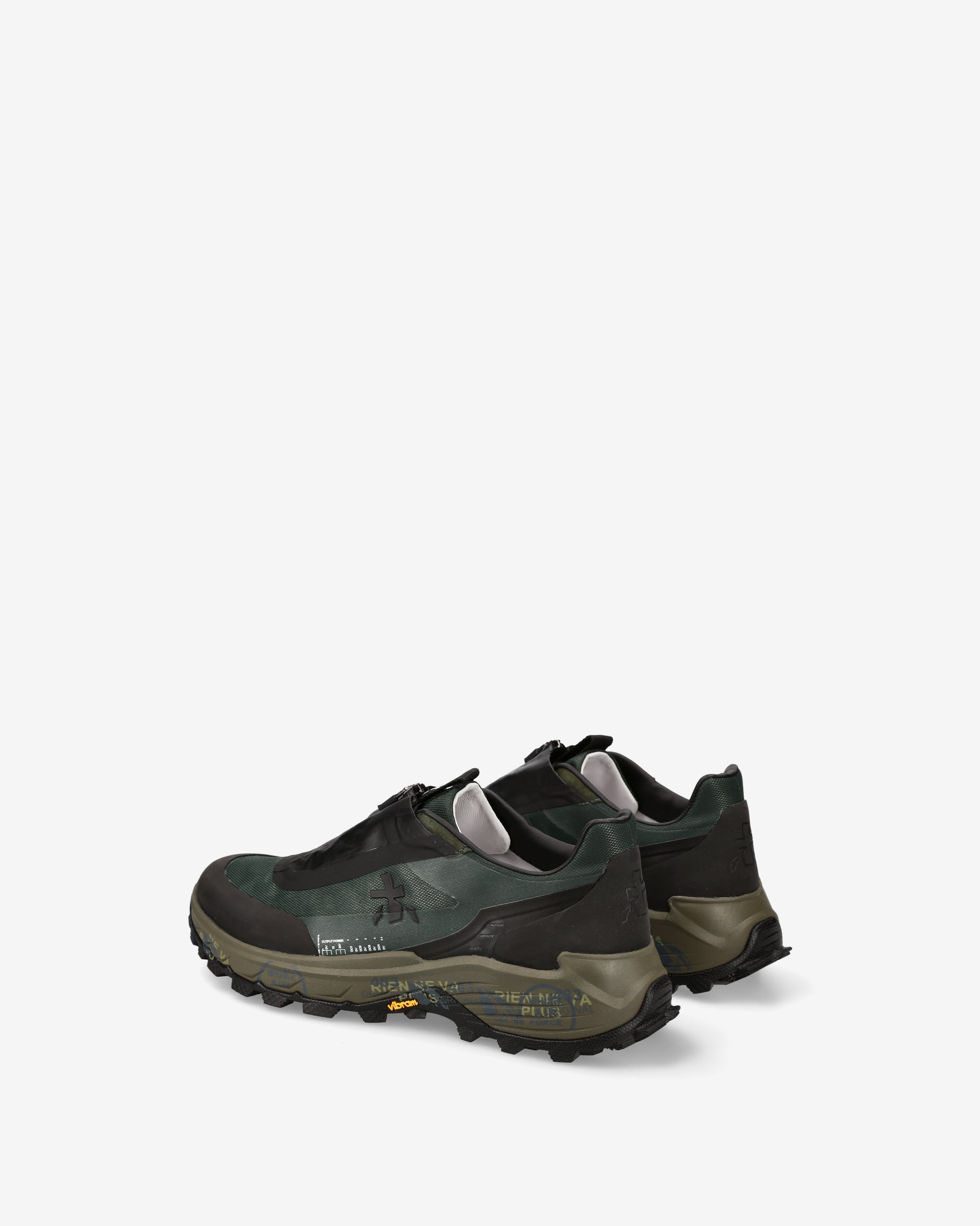 premiata-sciliar-443-sneaker-milit-rgr-n-schwarz-mit-vibram-sohle image 5