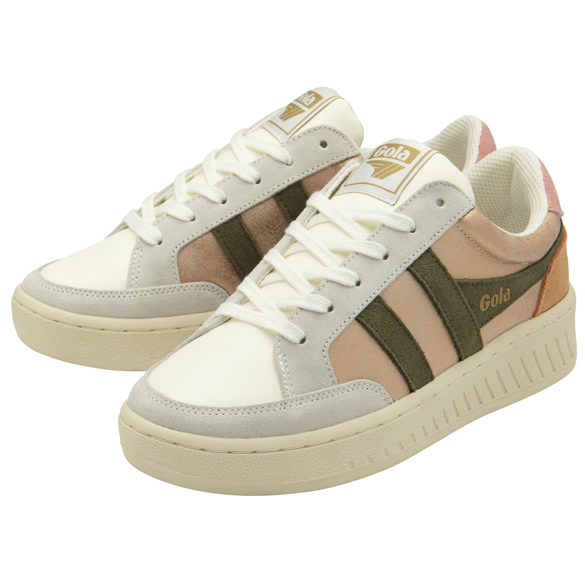 gola-superslam-blaze-damen-sneaker-ros-gold-court image 3