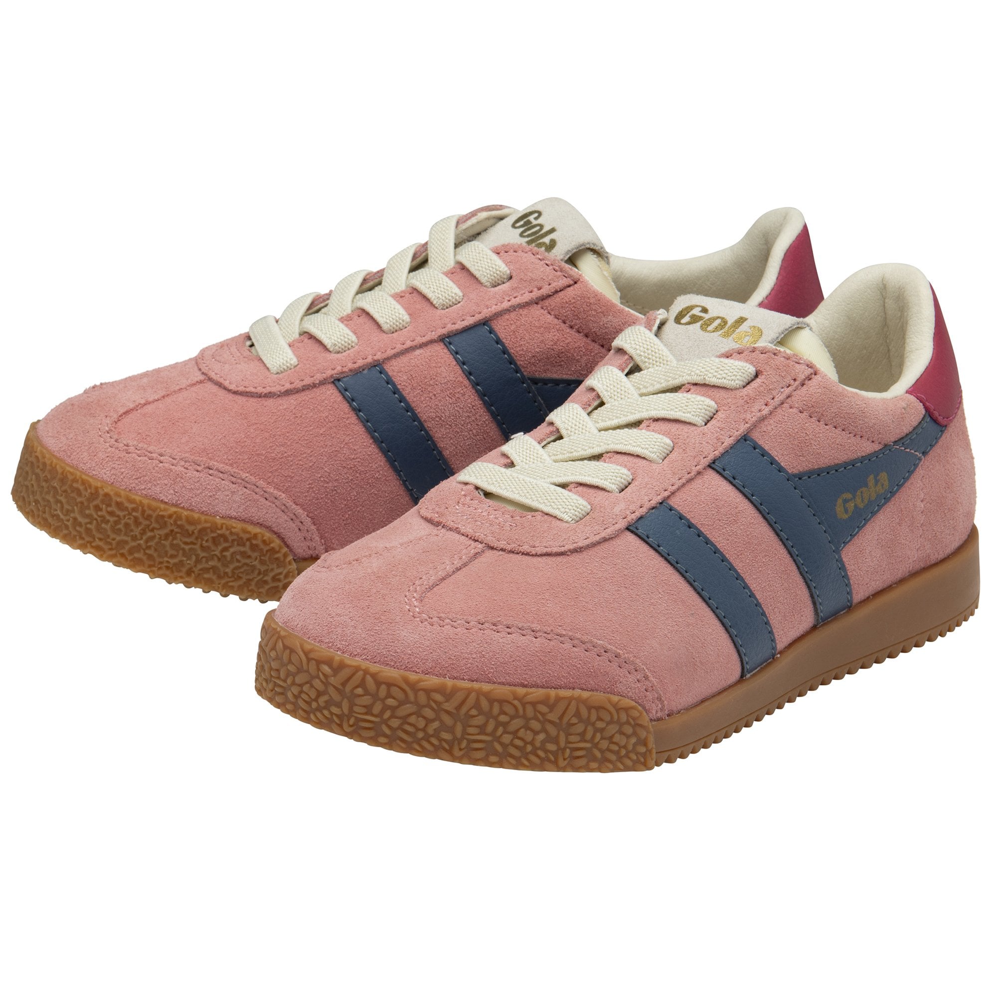 gola-elan-kinder-sneaker-koralle-wildleder image 3