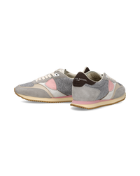 philippe-model-blville-damen-sneaker-silber-grau image 4