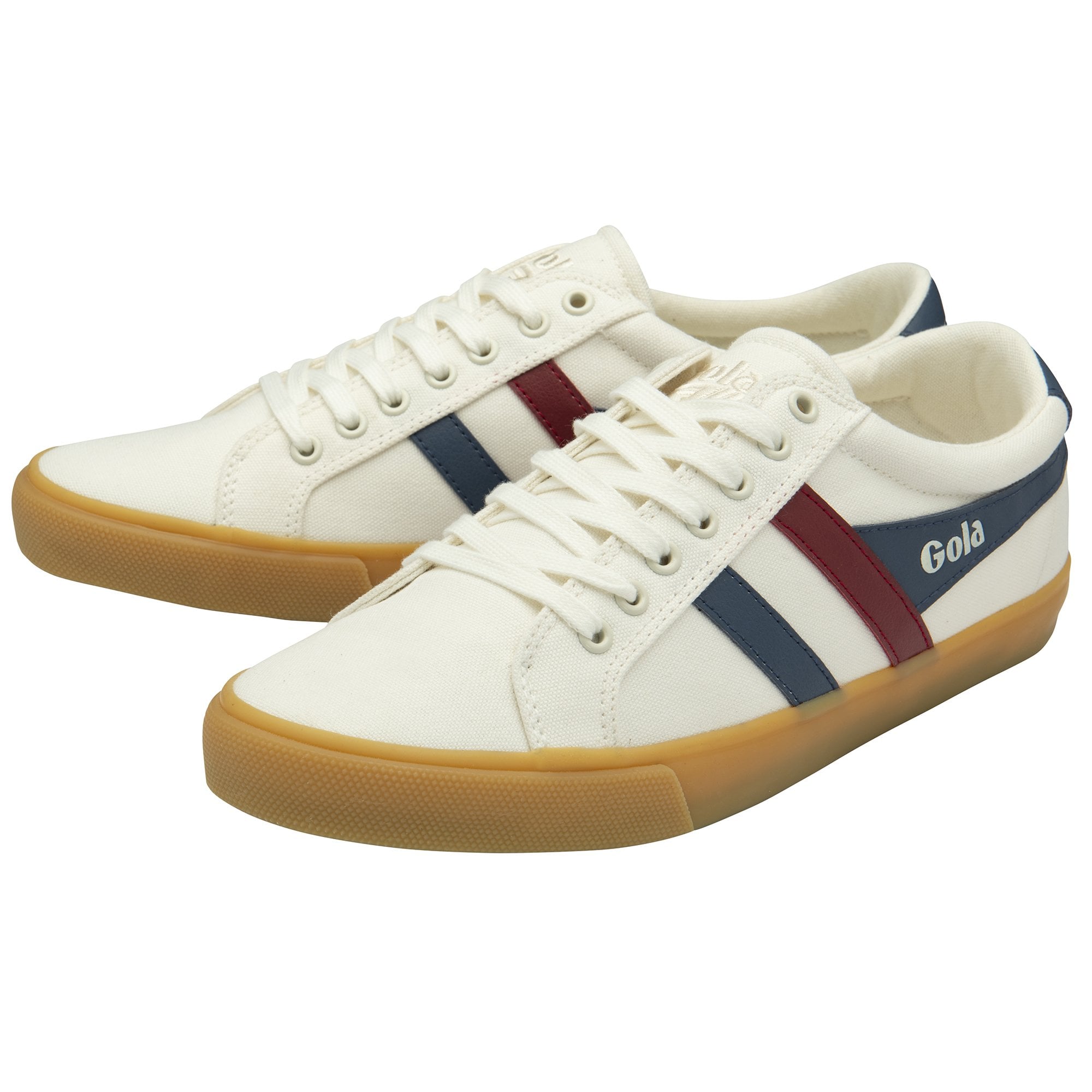 gola-varsity-herren-college-sneaker-creme-rot image 3