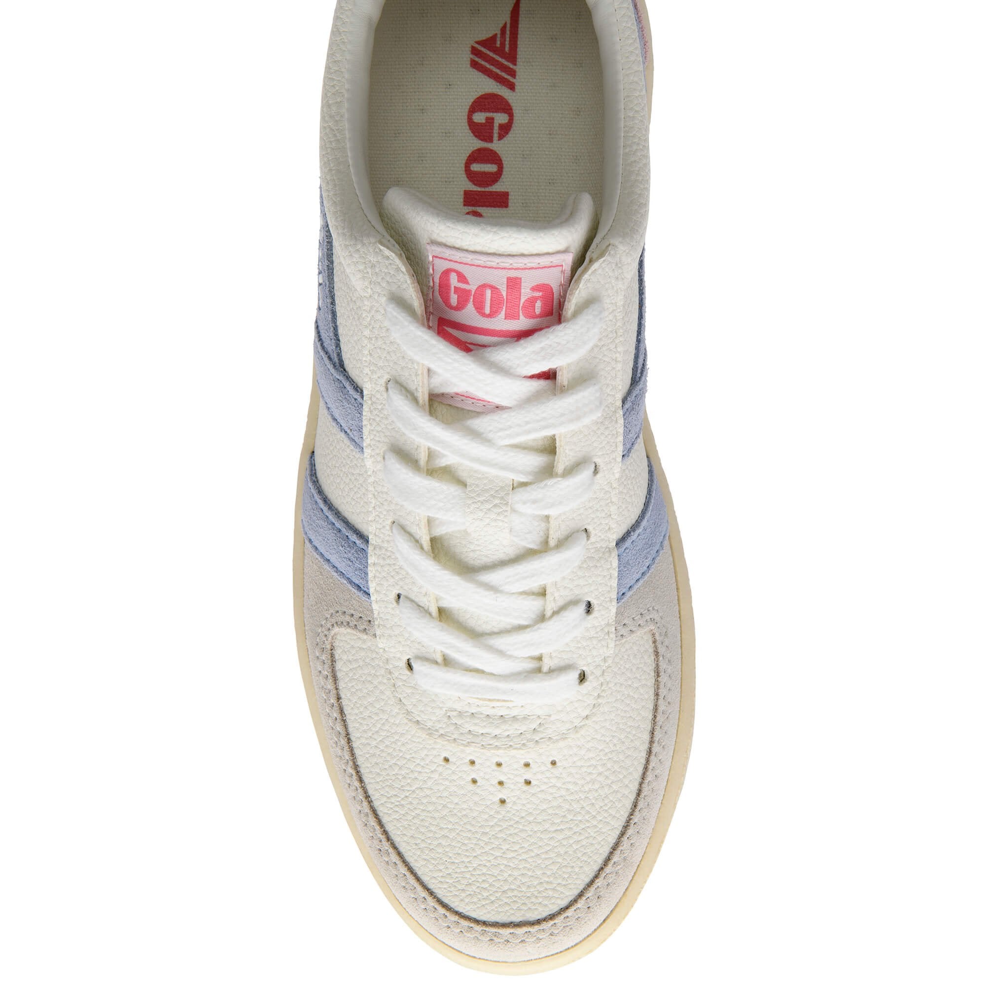 gola-grandslam-trident-damen-sneaker-wei-hellblau-neonpink image 5