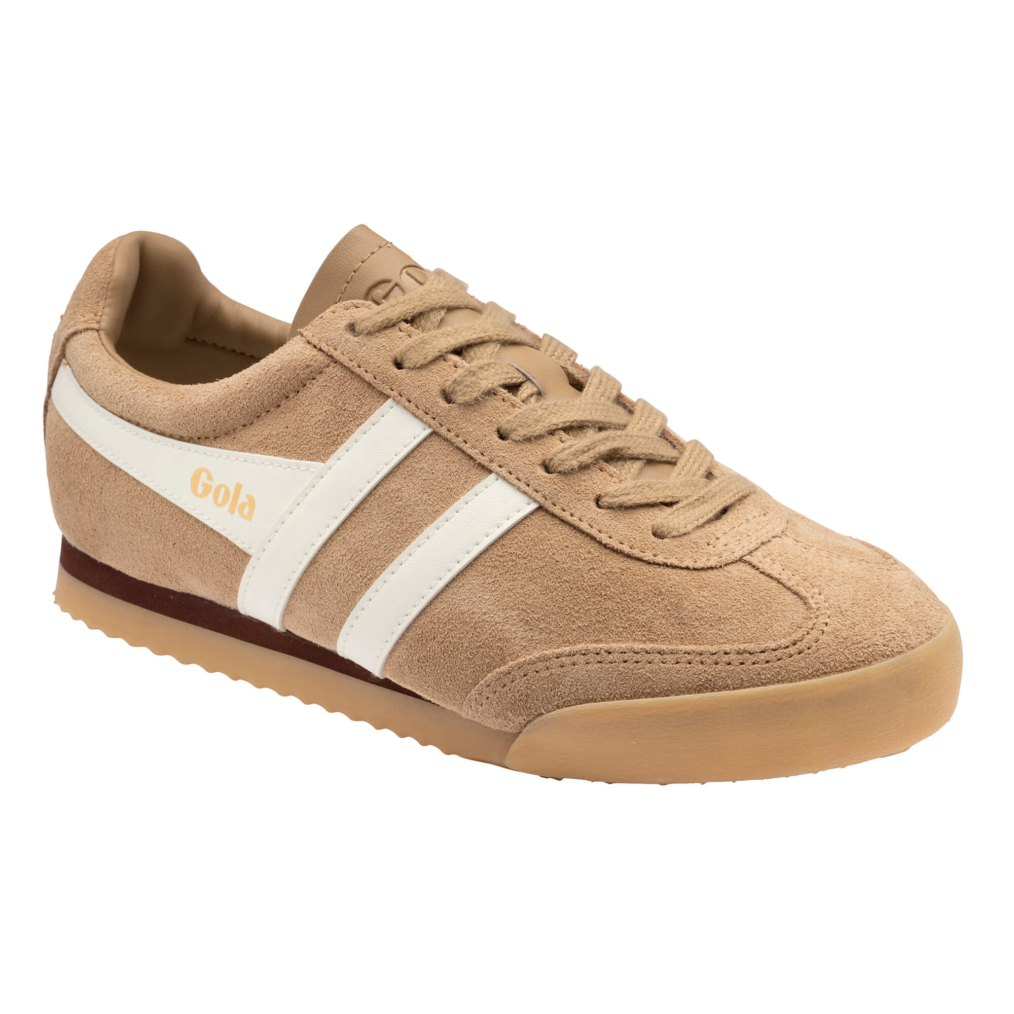 gola-apollo-damen-sneaker-karamell-wildleder-creme image 2