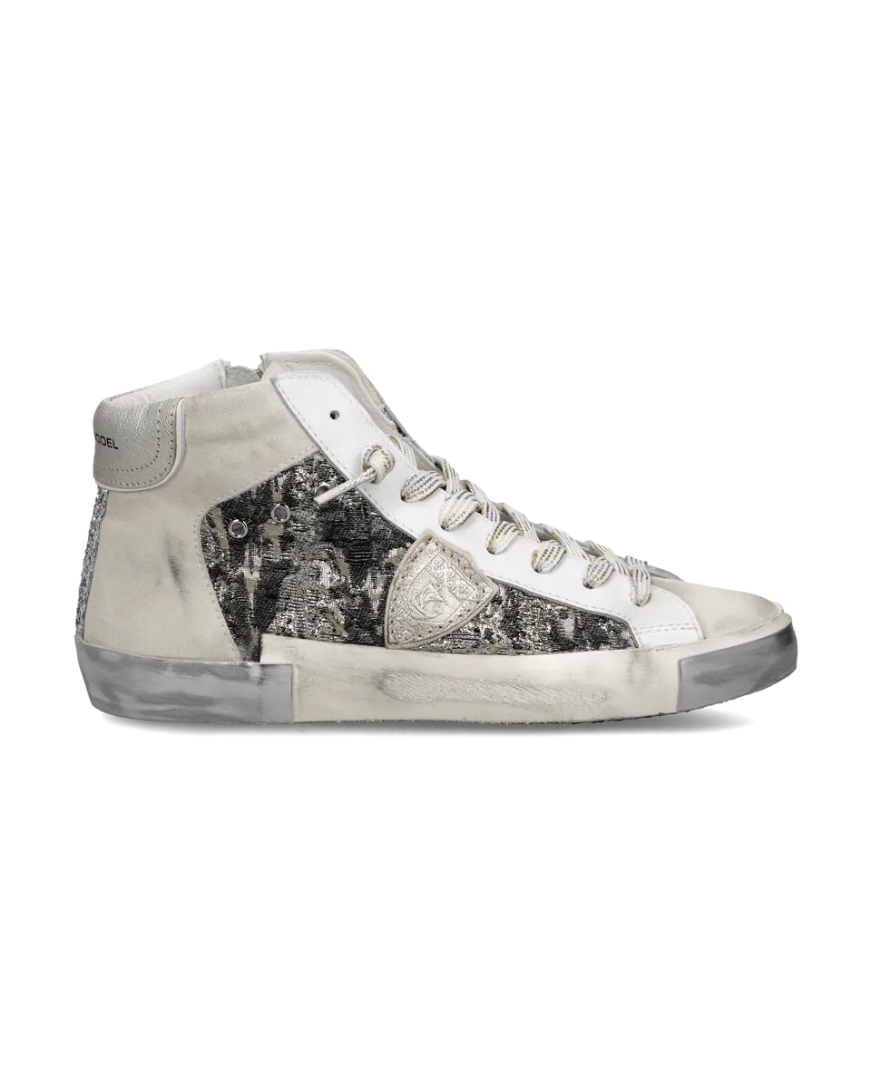 philippe-model-prsx-sneaker-damen-wei-platin image 1