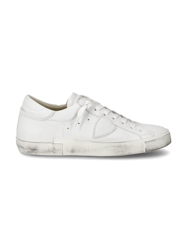 philippe-model-prsx-herren-sneaker-low-wei-leder image 1