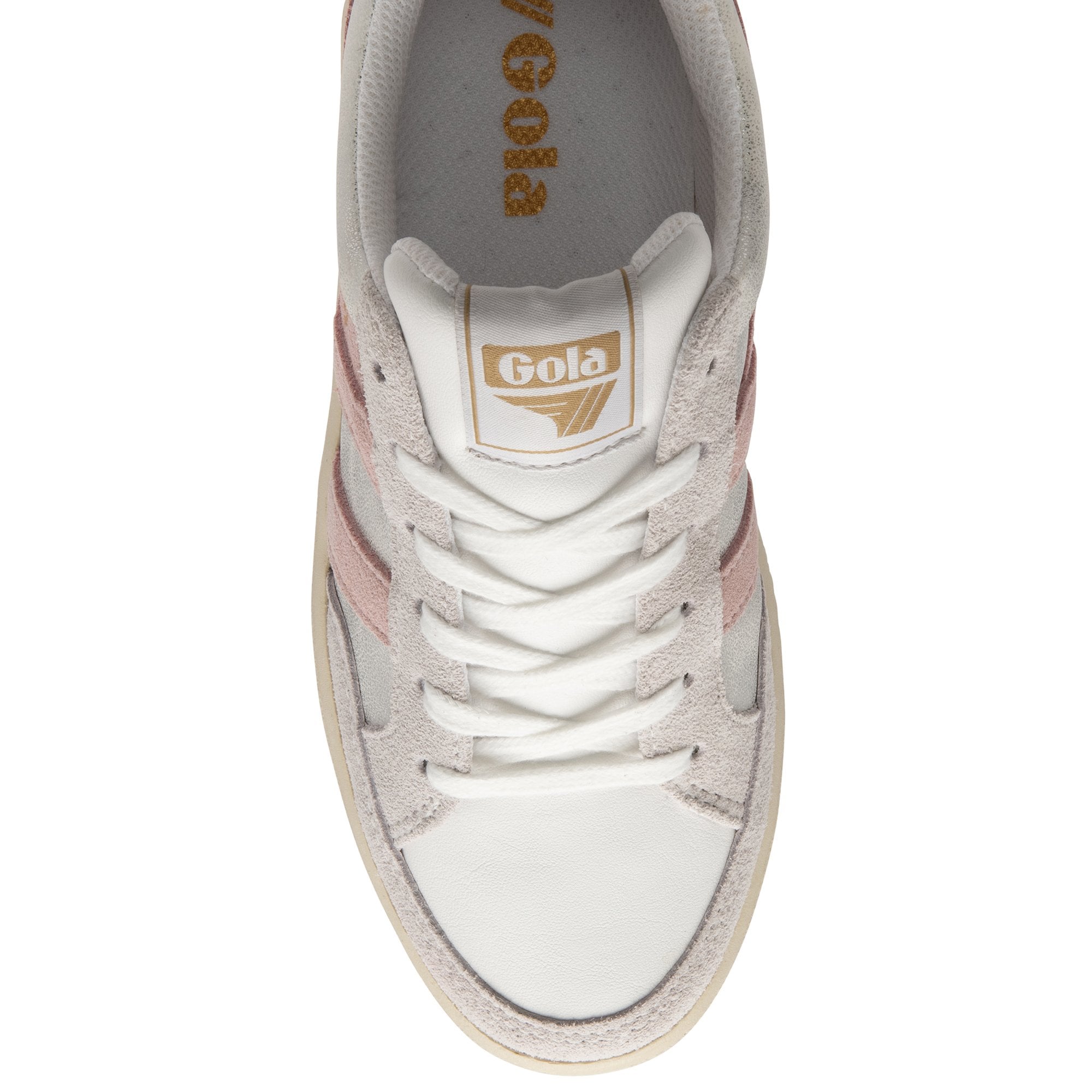 gola-superslam-blaze-damen-sneaker-silber-metallic-court image 5