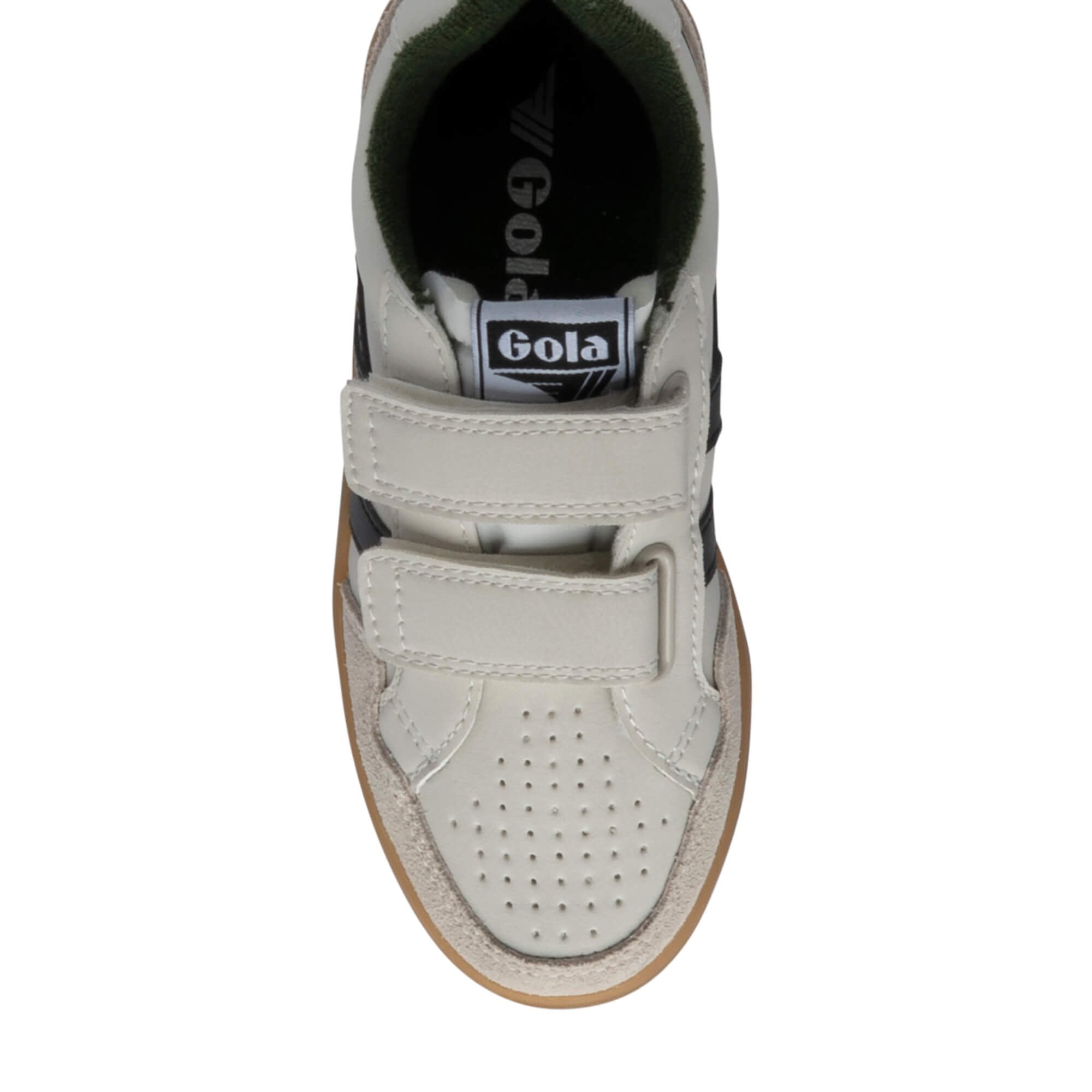 gola-eagle-strap-kinder-sneaker-cremewei-schwarz-klett image 5