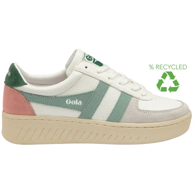 gola-grandslam-trident-sneaker-f-r-damen-wei-gr-n-tannengr-n image 1