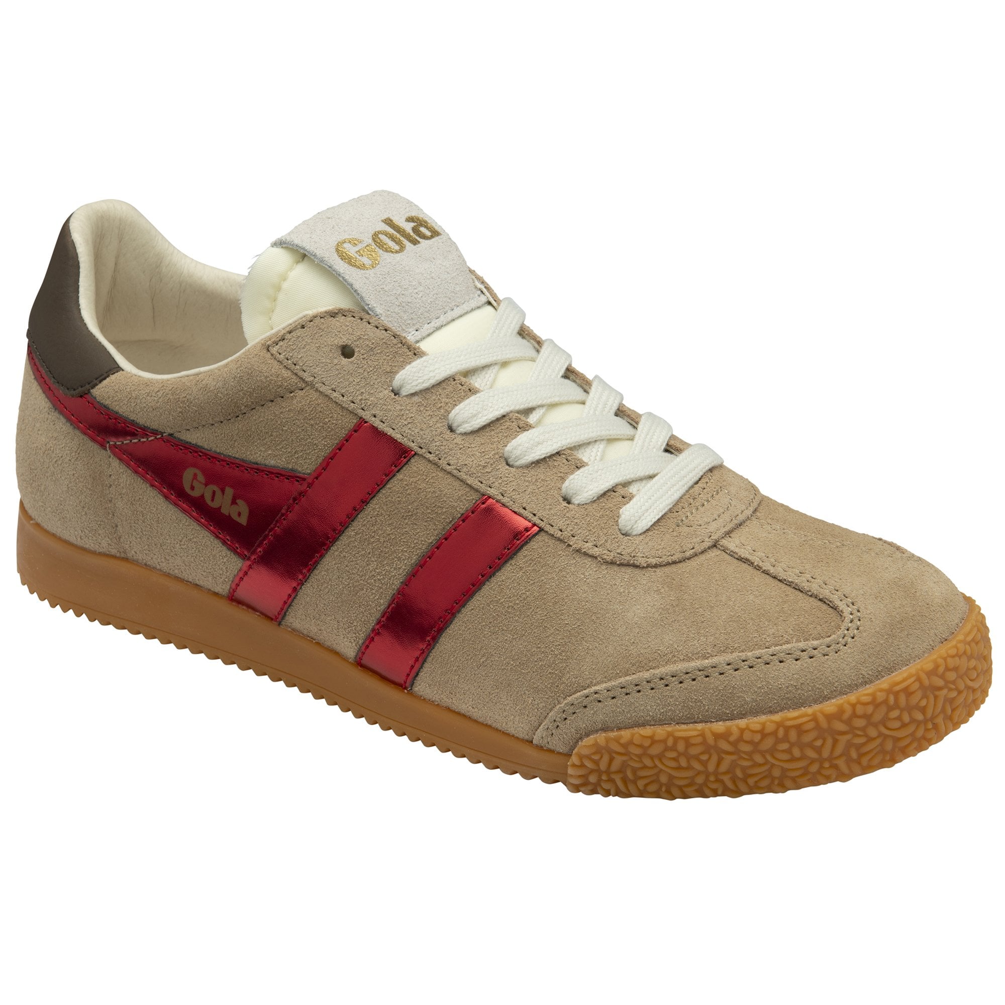 gola-elan-glitz-damen-sneaker-karamell-metallic-rot image 2