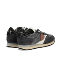 philippe-model-blville-damen-sneaker-silber-schwarz-wei image 2