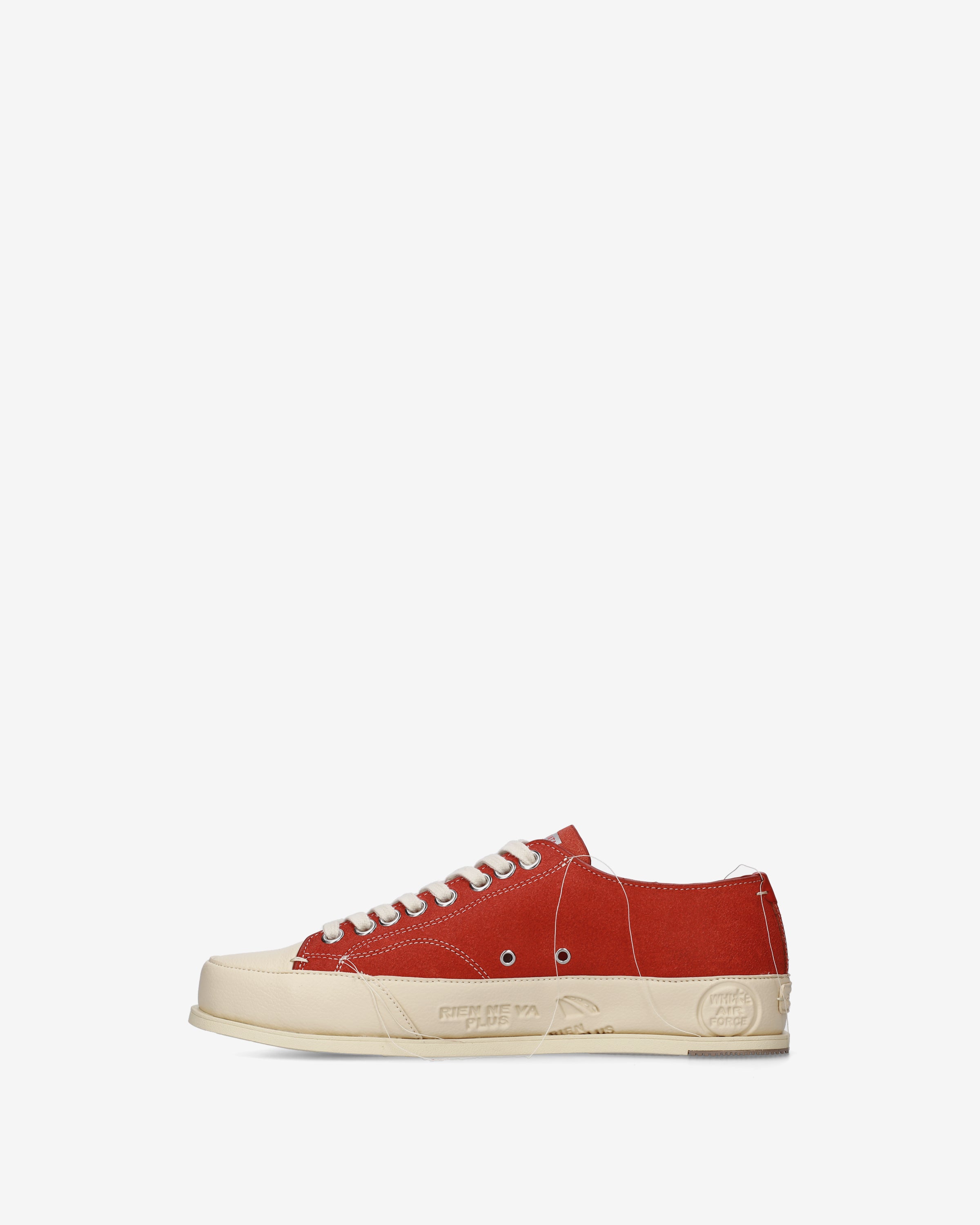 premiata-vincent-015-sneaker-suede-rot-panna-low image 3