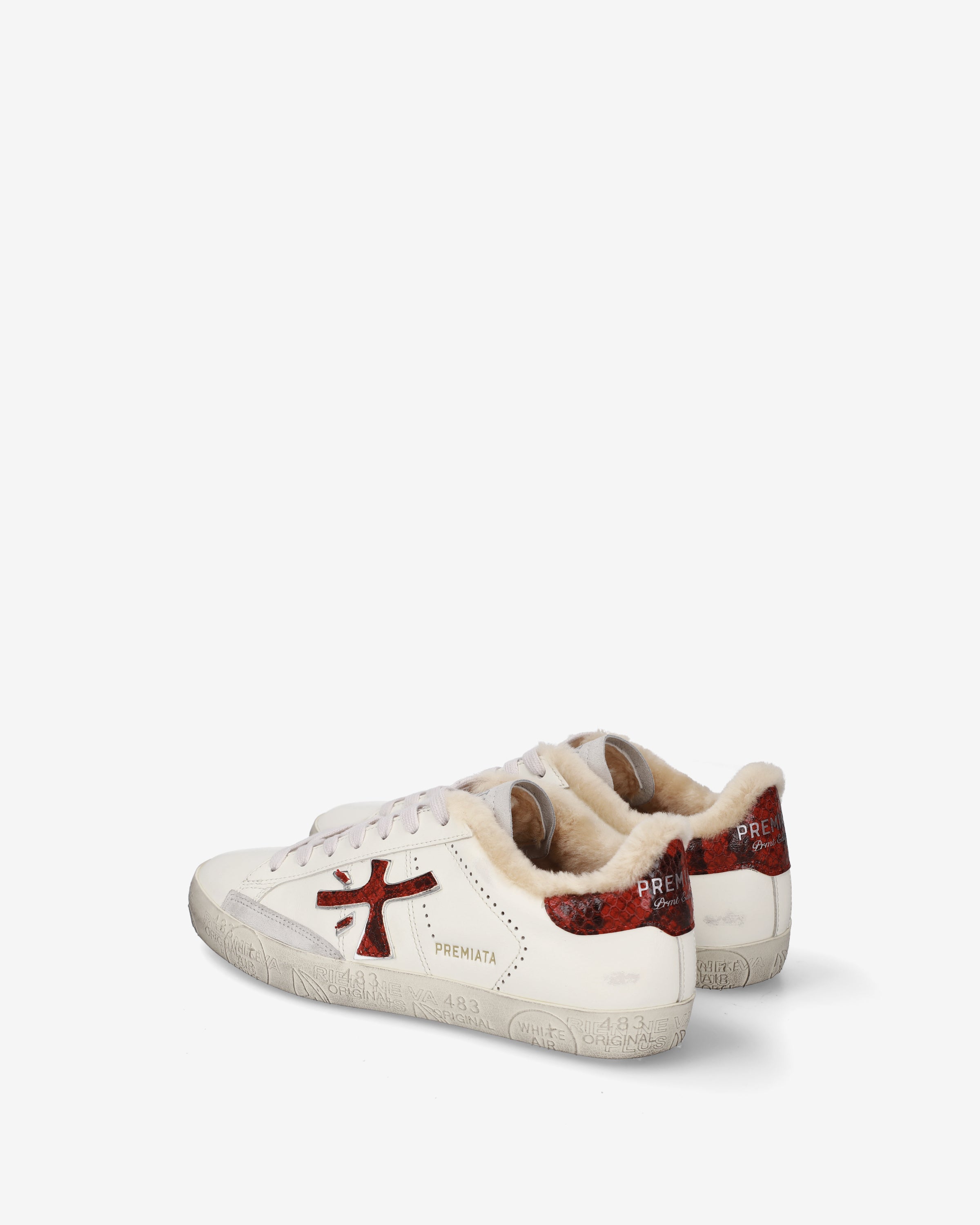 premiata-stevend-8481m-sneaker-cremewei-winter-moutonfutter image 5