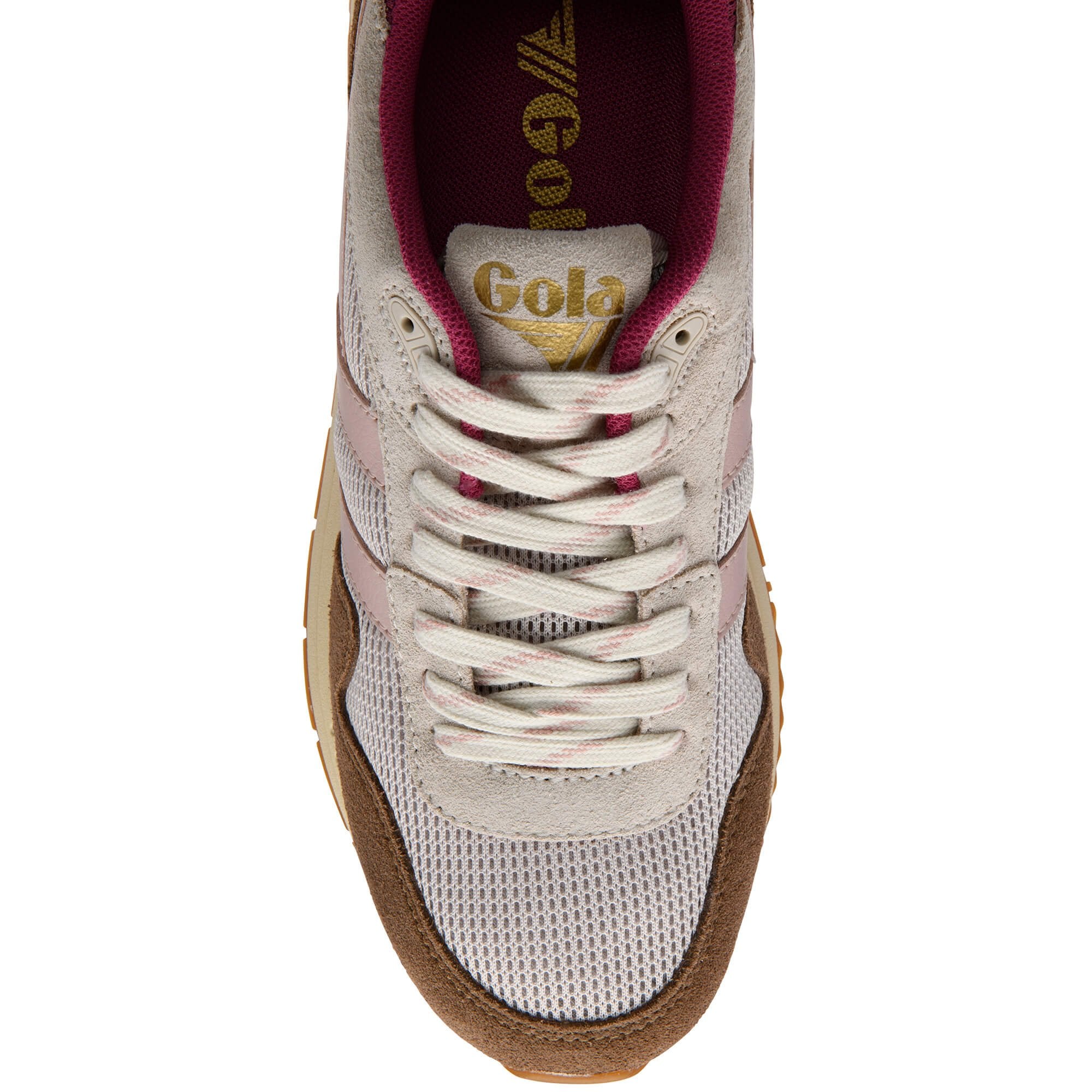 gola-delta-sneaker-f-r-damen-off-white-otter-kreide-pink image 5