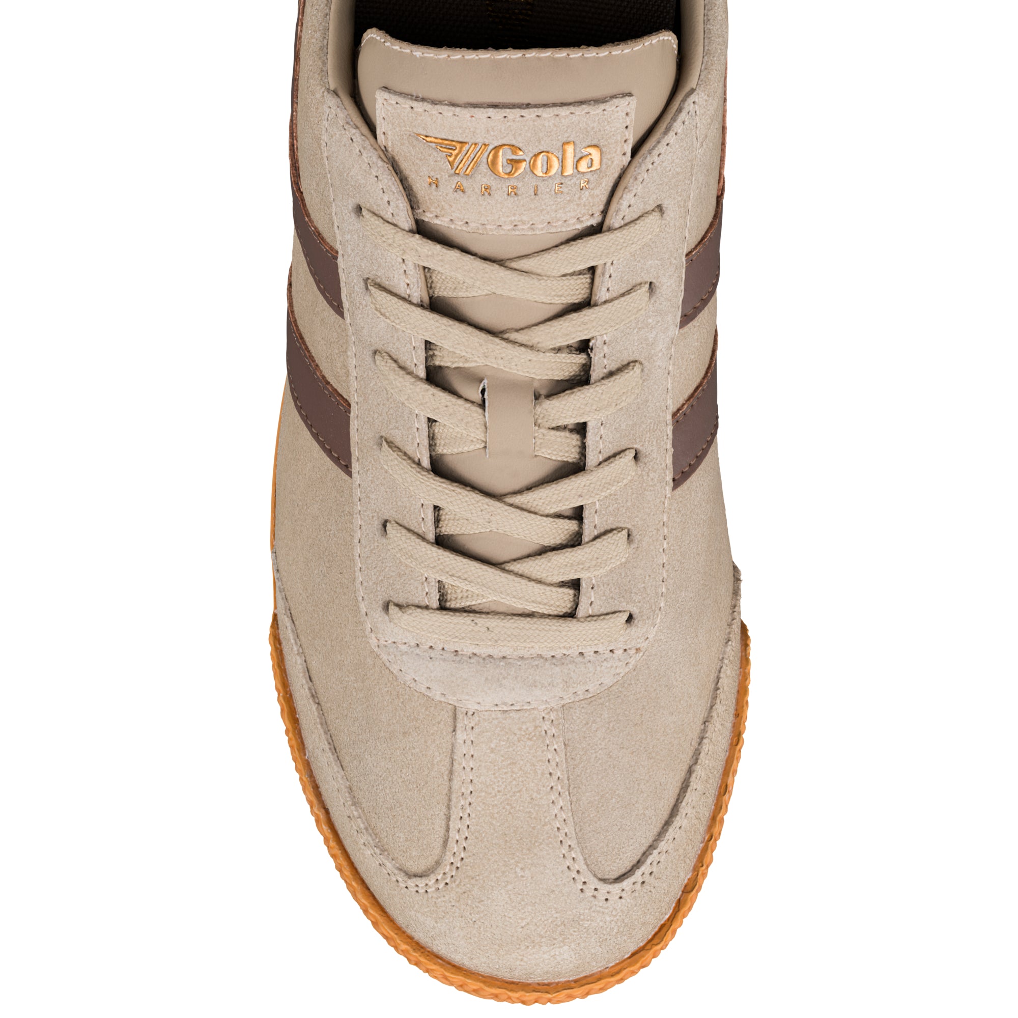 gola-harrier-herren-sneaker-wildleder-cappuccino image 4