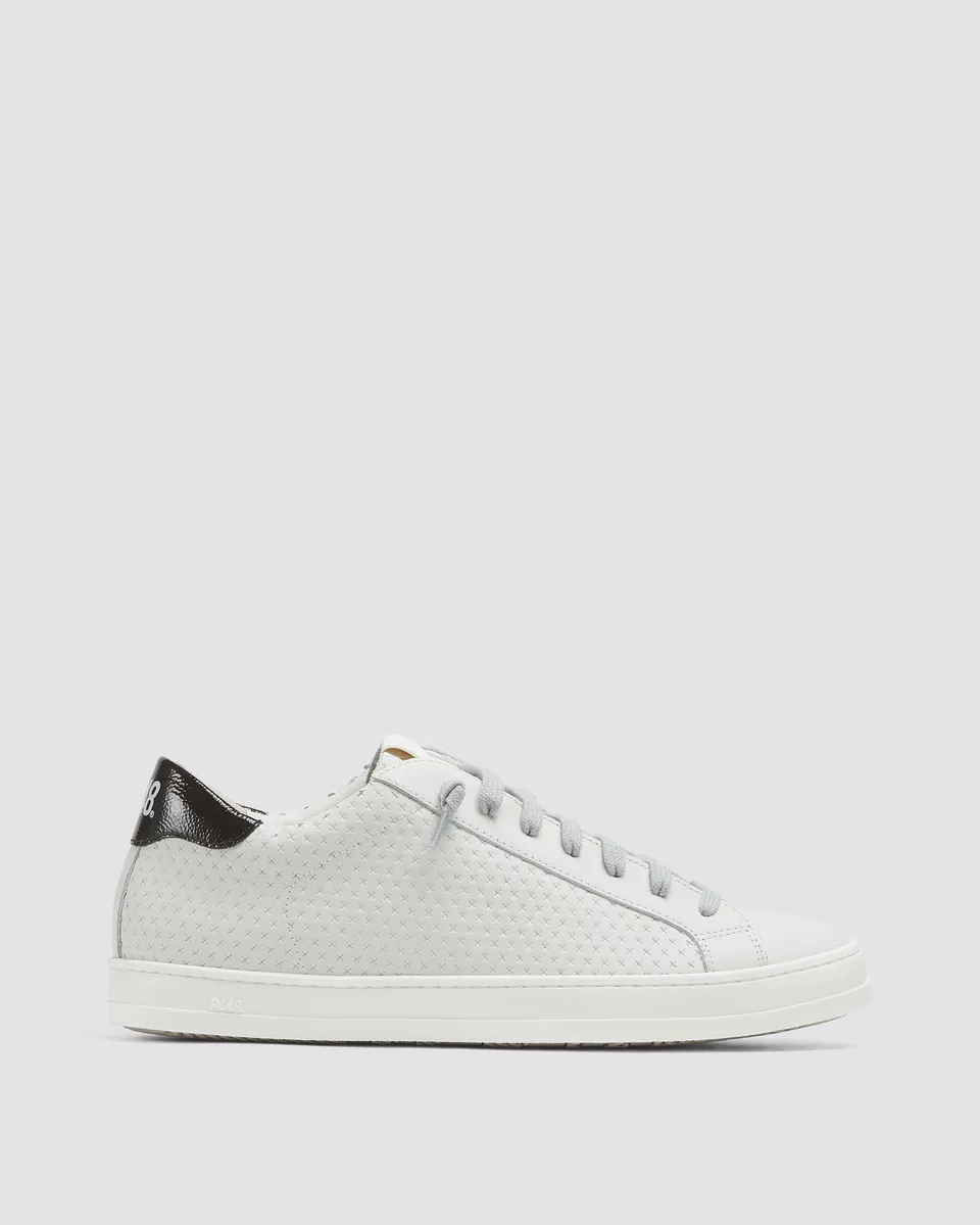 p448-john-phantom-low-top-sneaker-damen-wei-schwarz image 1