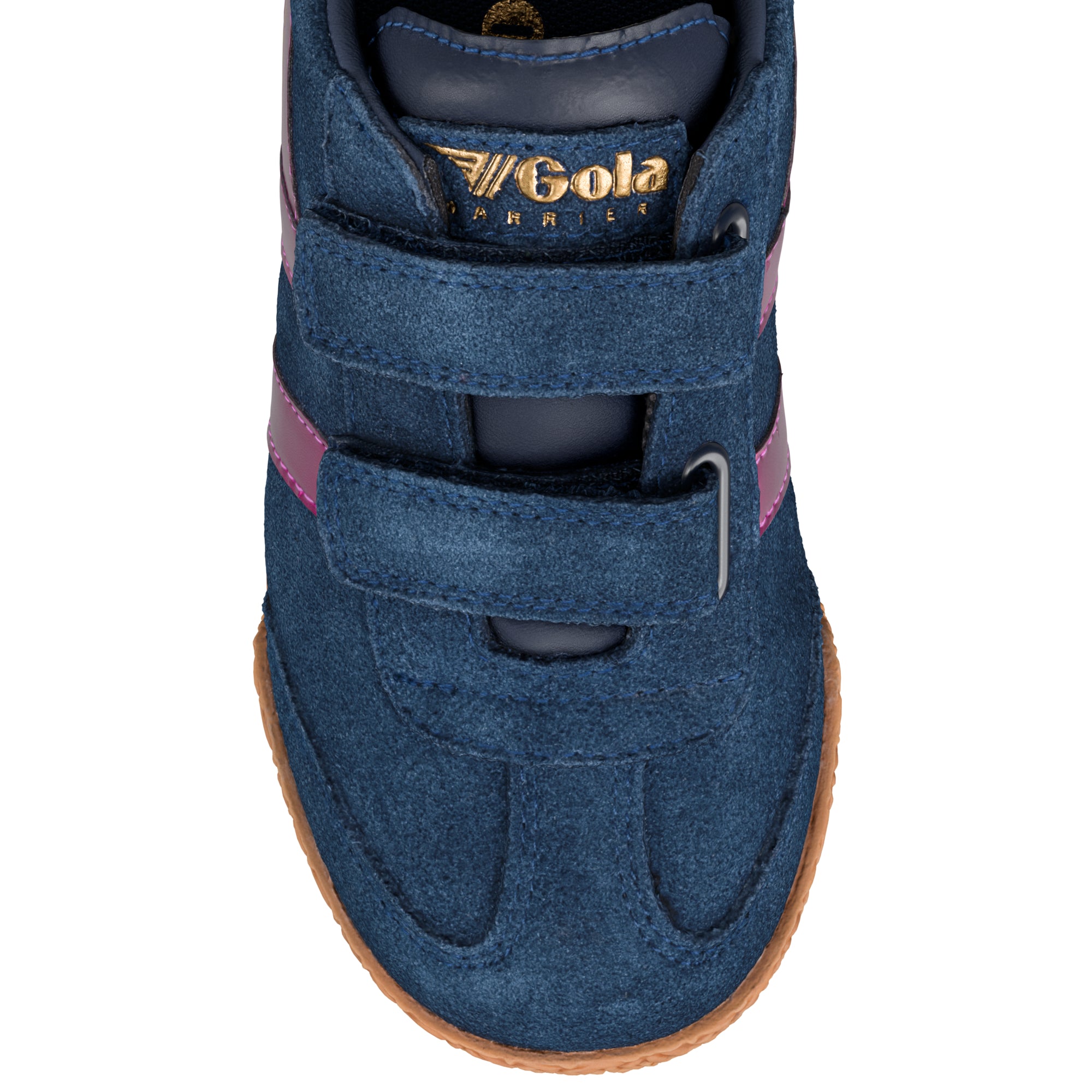 gola-harrier-glitz-strap-kinder-sneaker-marine-fuchsia image 4
