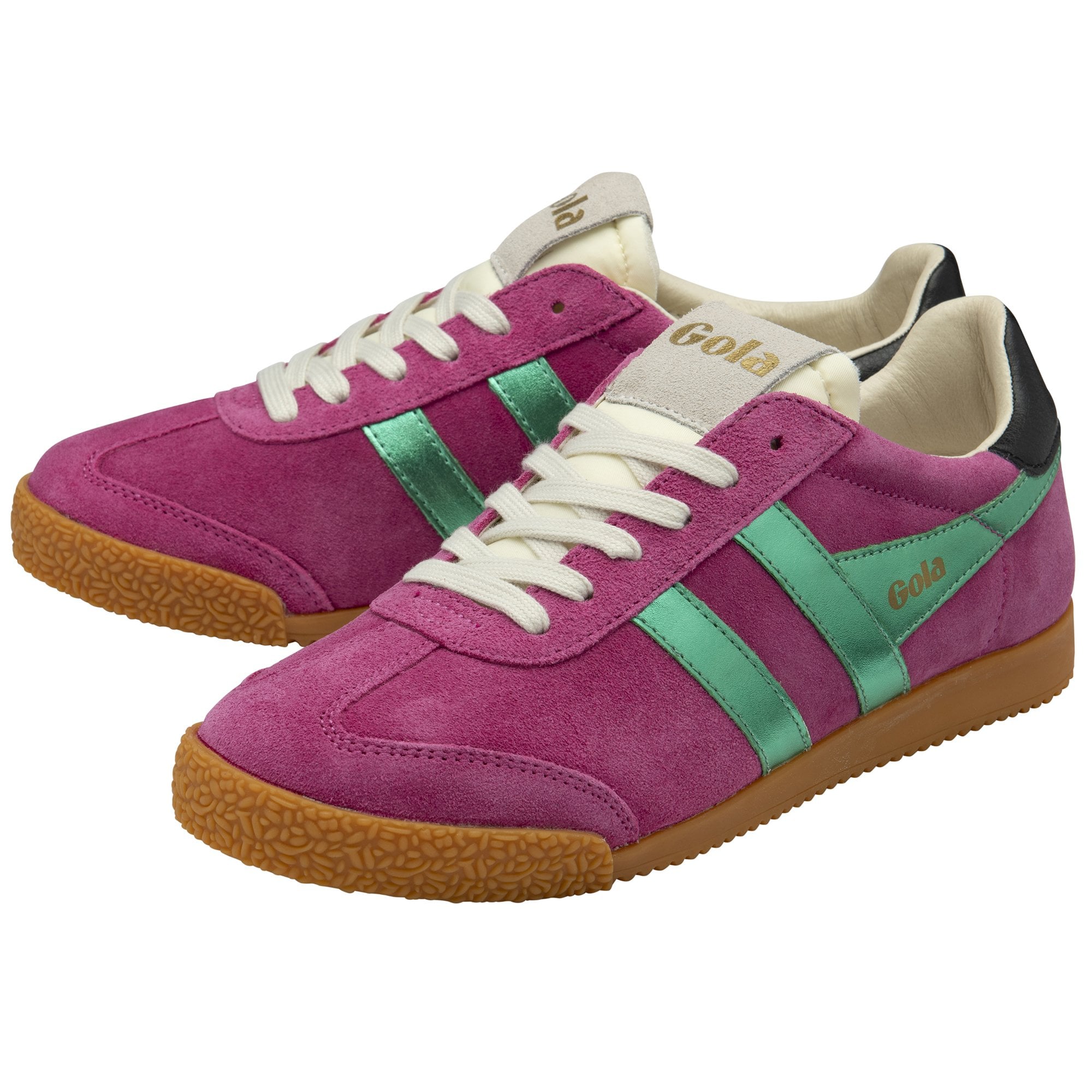 gola-elan-glitz-damen-sneaker-fuchsia-smaragd-metallic image 3