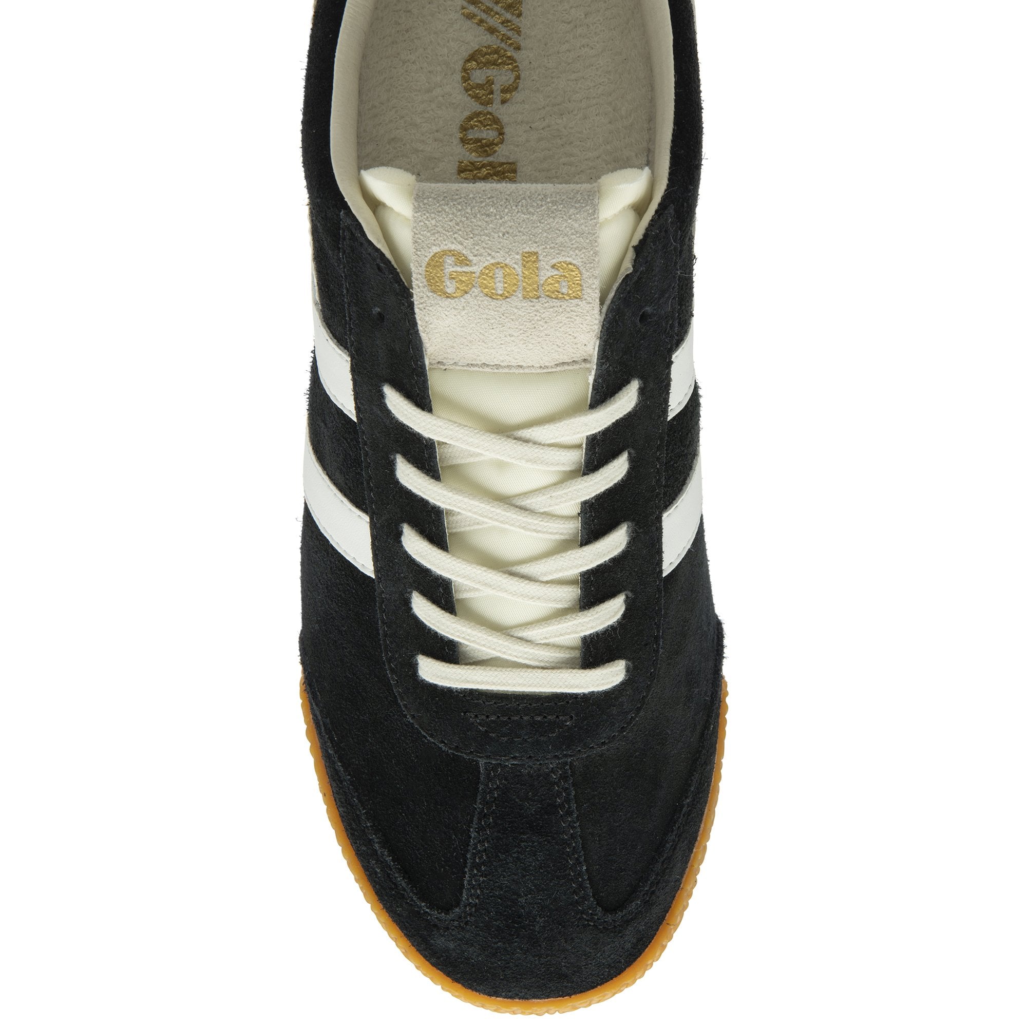 gola-elan-herren-sneaker-schwarzes-wildleder-wei image 5