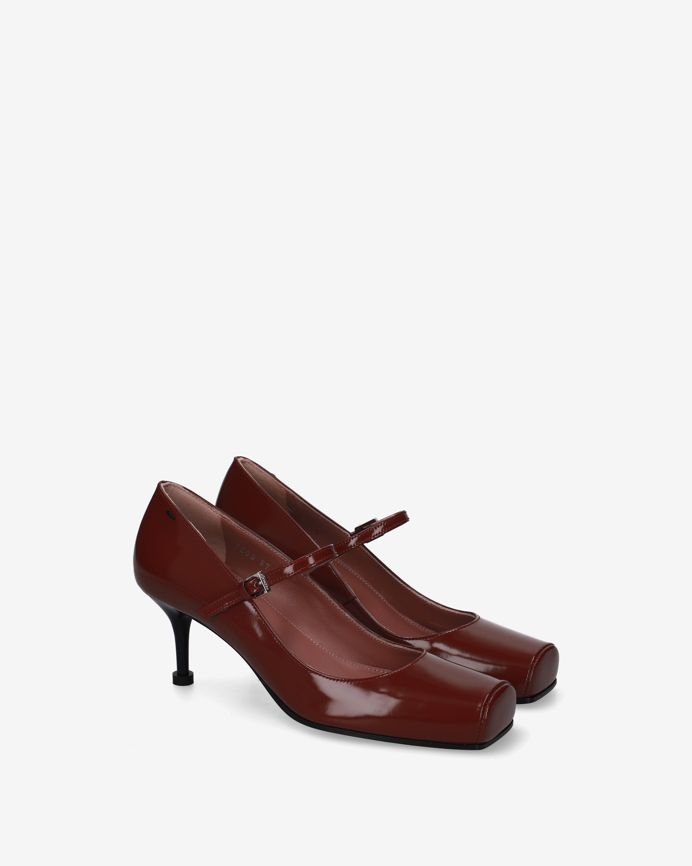 premiata-mary-jane-ballerina-damen-bordeaux-leder image 2