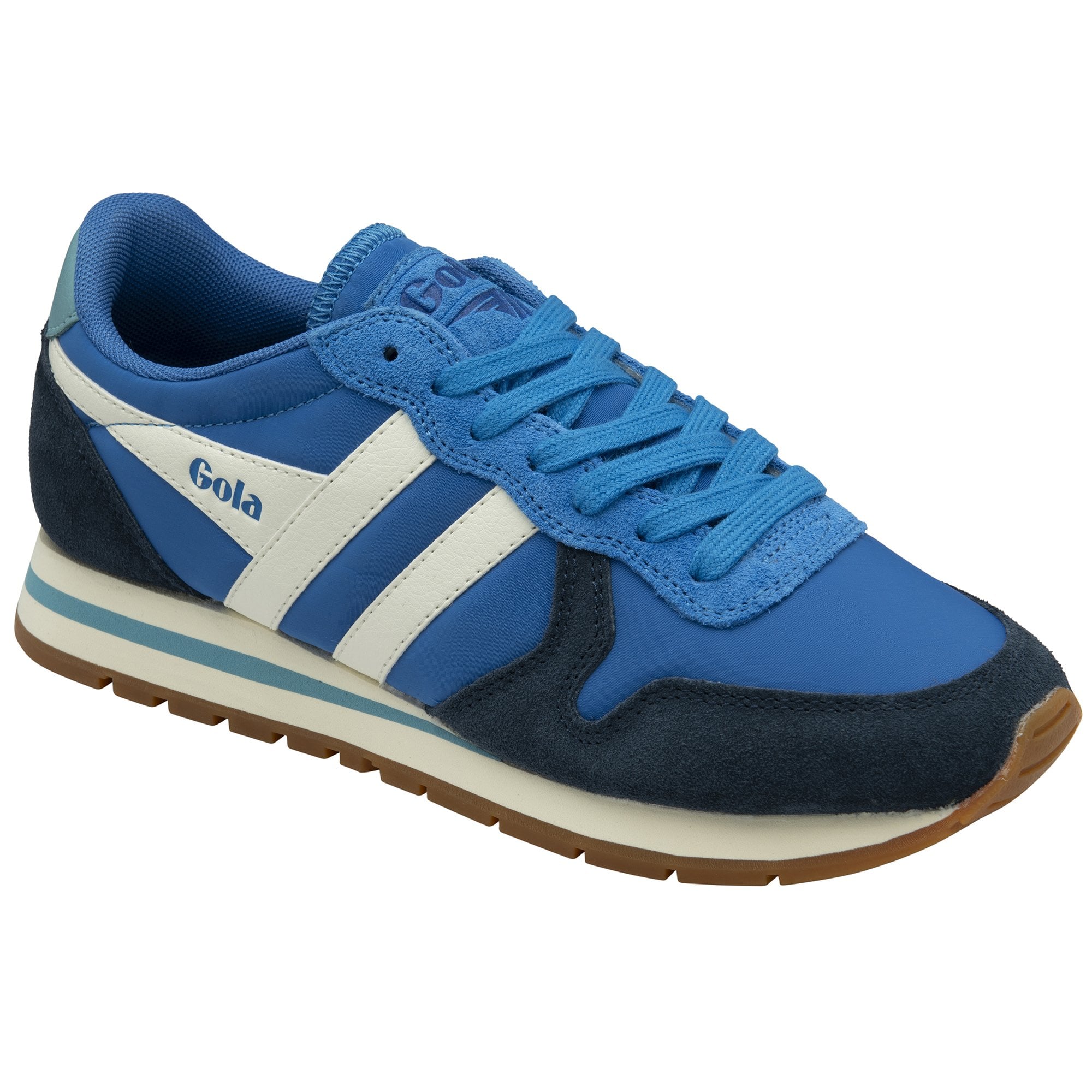 gola-daytona-damen-sneaker-pazifikblau-marineblau-off-white image 2