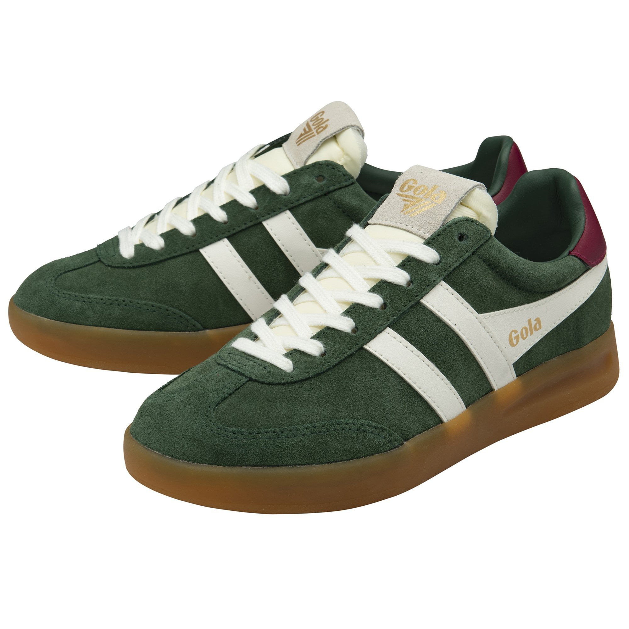 gola-cyclone-damen-sneaker-wildleder-tannengr-n image 3