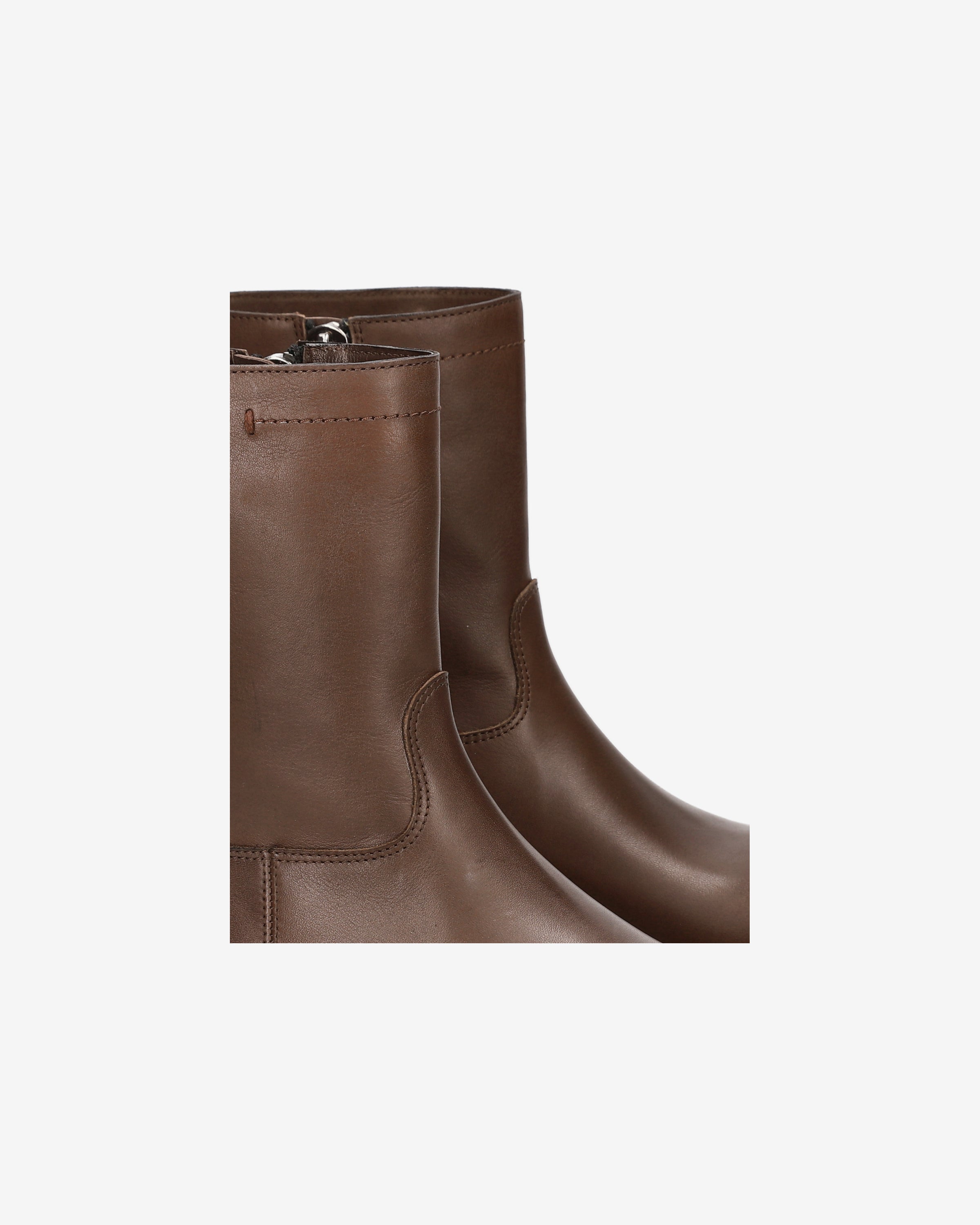 premiata-stivaletti-ankle-boots-damen-braun-leder-made-in-italy image 6
