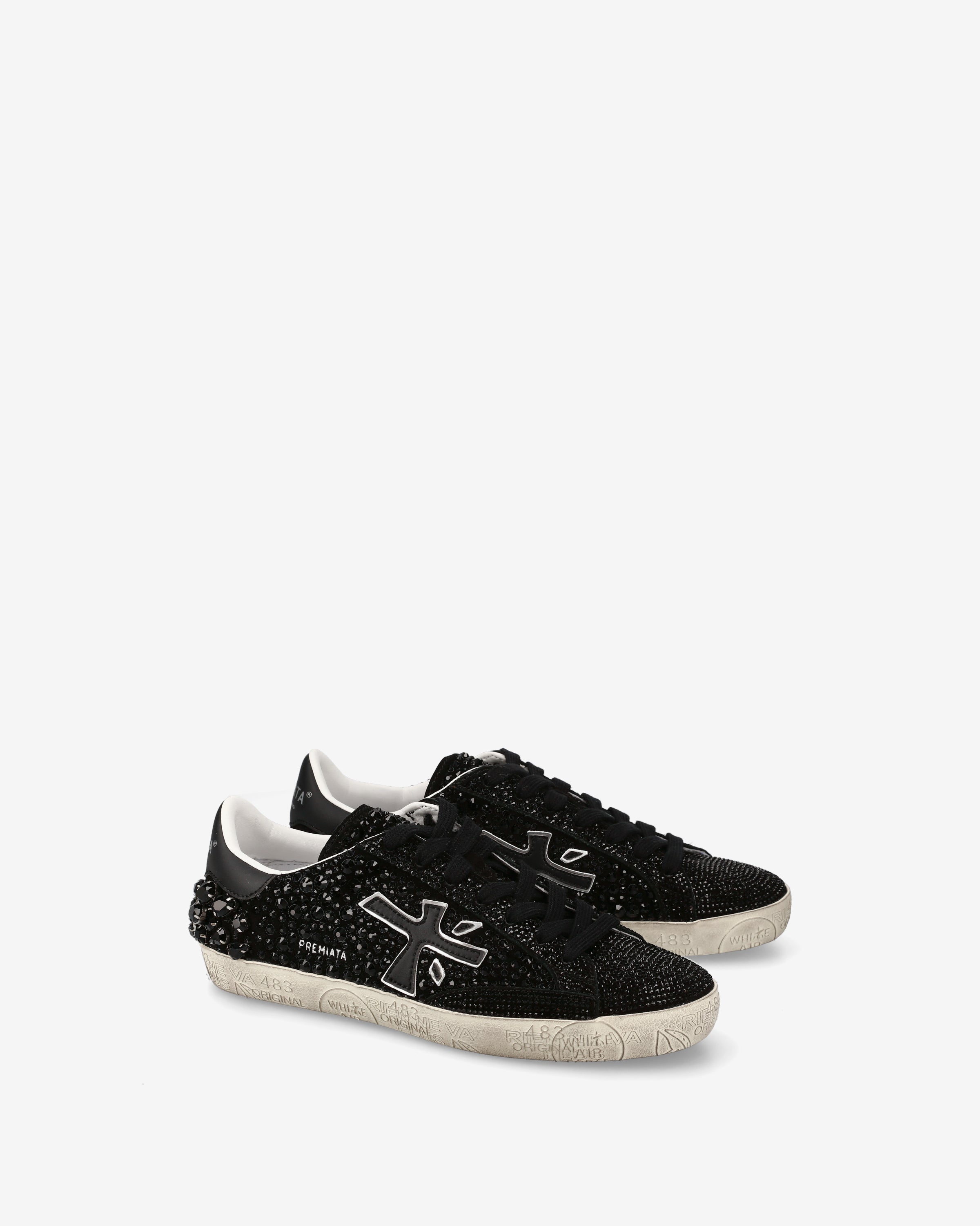 premiata-stevend-7847-sneaker-schwarz-kristall image 4