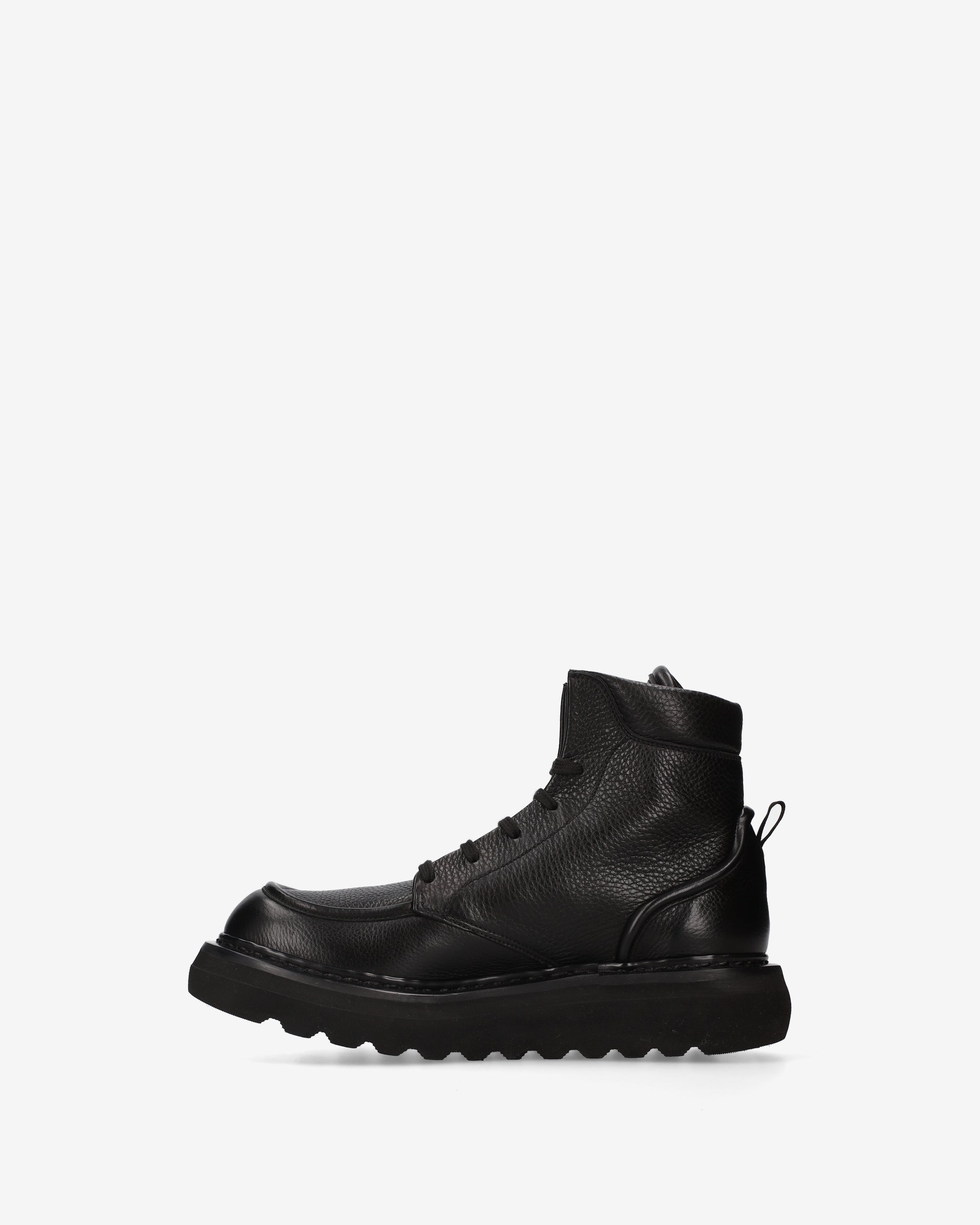 premiata-stivaletti-stringati-herren-boots-vitello-schwarz-goodyear image 3