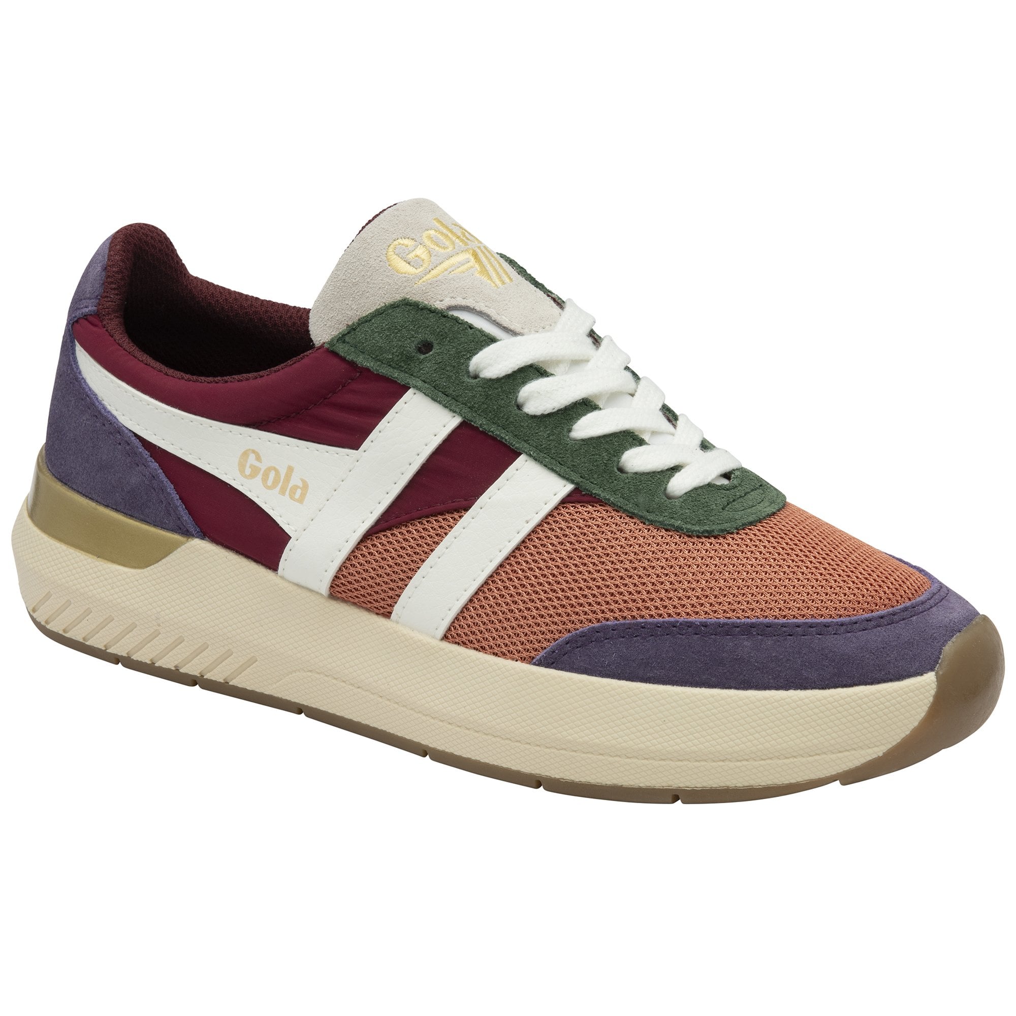 gola-raven-damen-sneaker-terrakotta-kirschrot-pflaume image 2