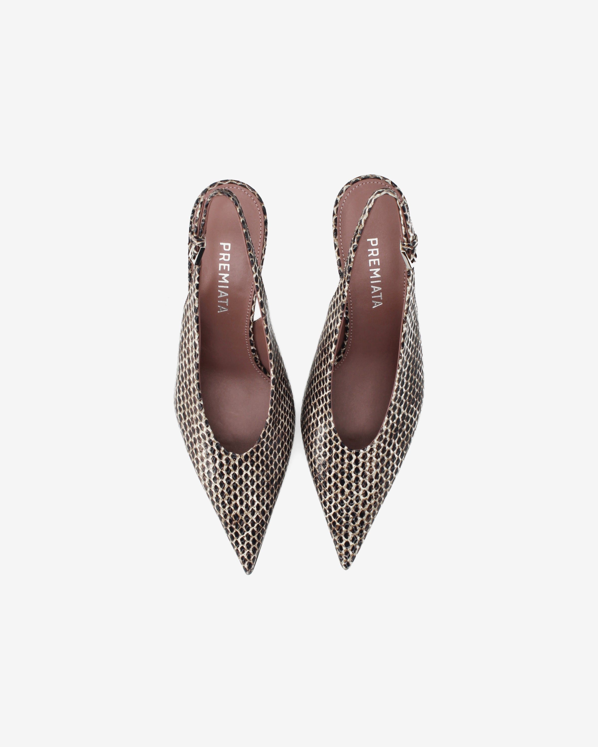 premiata-d-collet-slingback-pitone-naturale-damen-pumps image 6