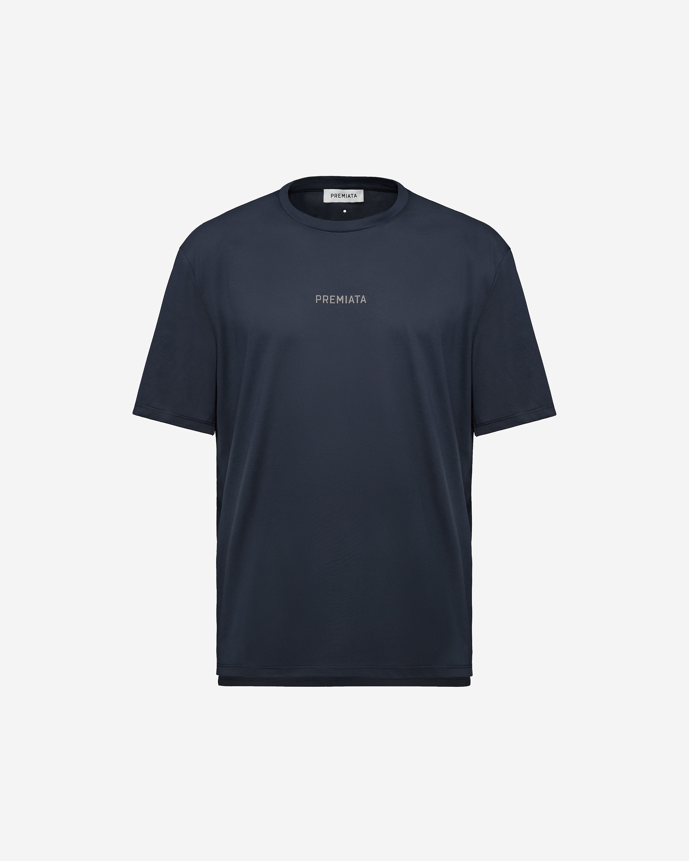 premiata-t-shirt-herren-jersey-blau-regular-fit-rundhals image 1