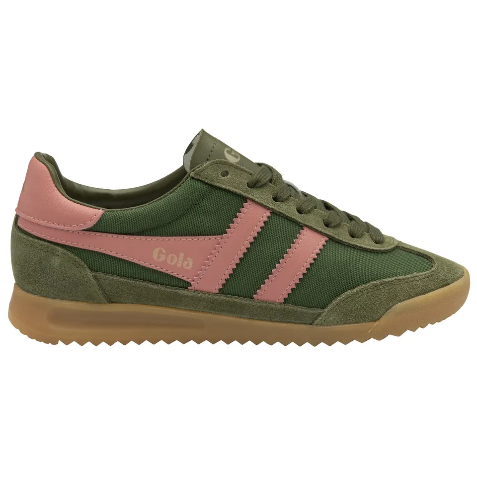 gola-tornado-sneaker-f-r-damen-milit-rgr-n-koralle image 1