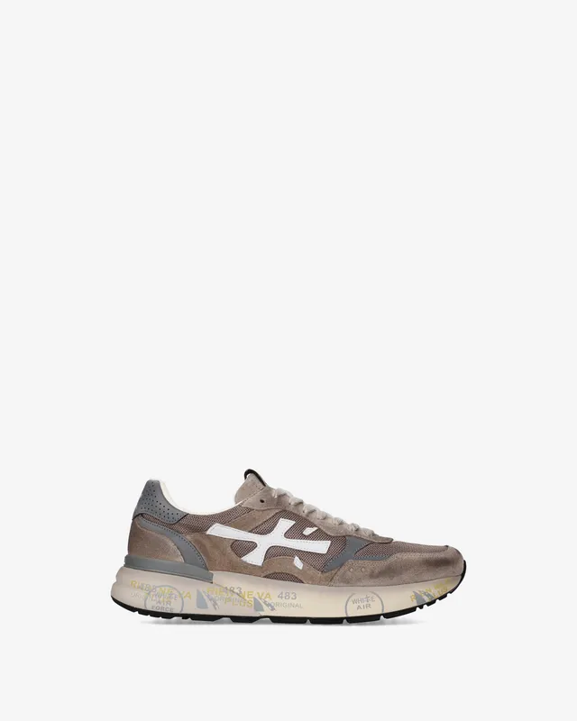 premiata-mick-0-1-8118-sneaker-tortora-herren image 1
