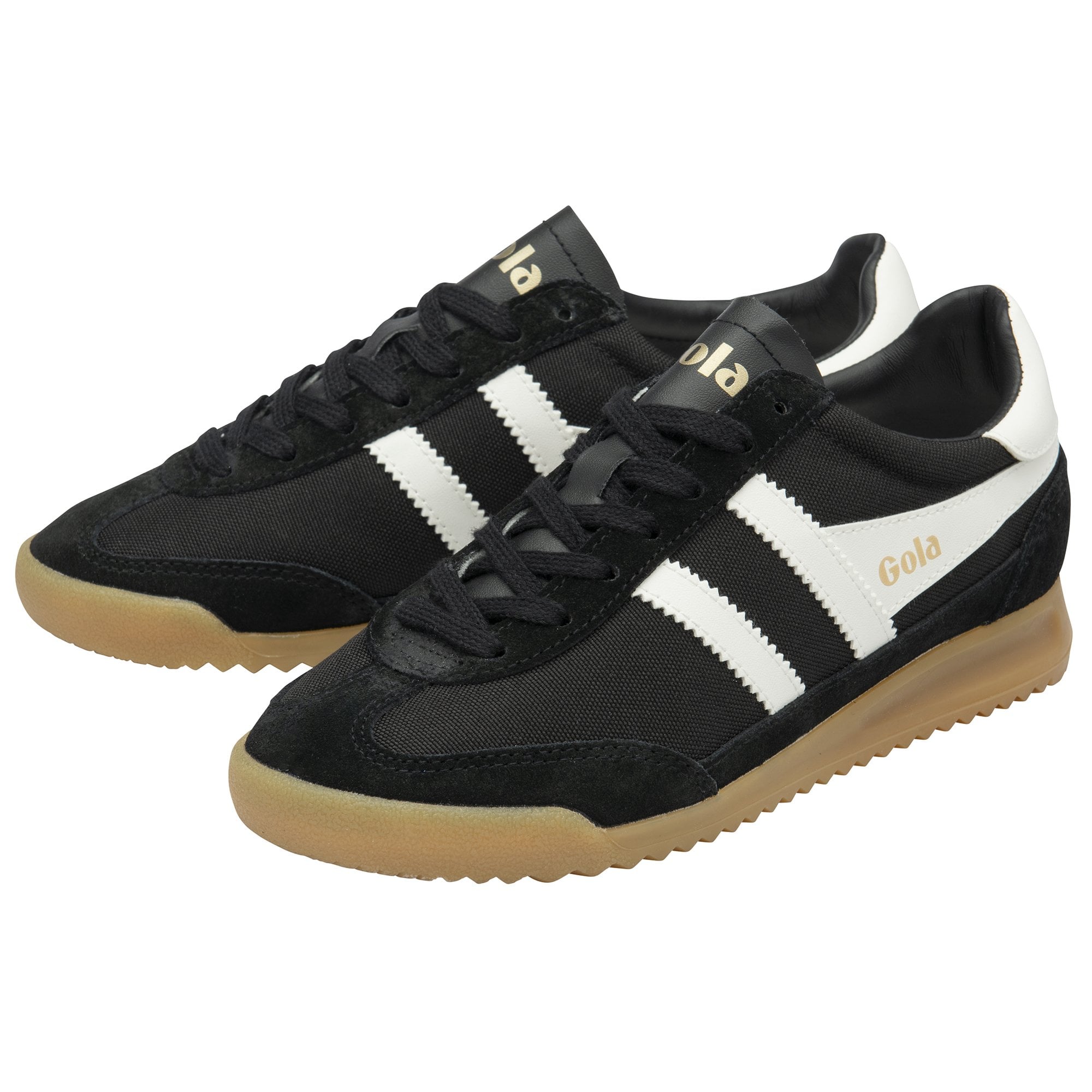 gola-tornado-damen-sneaker-schwarz-nylon-wildleder image 3