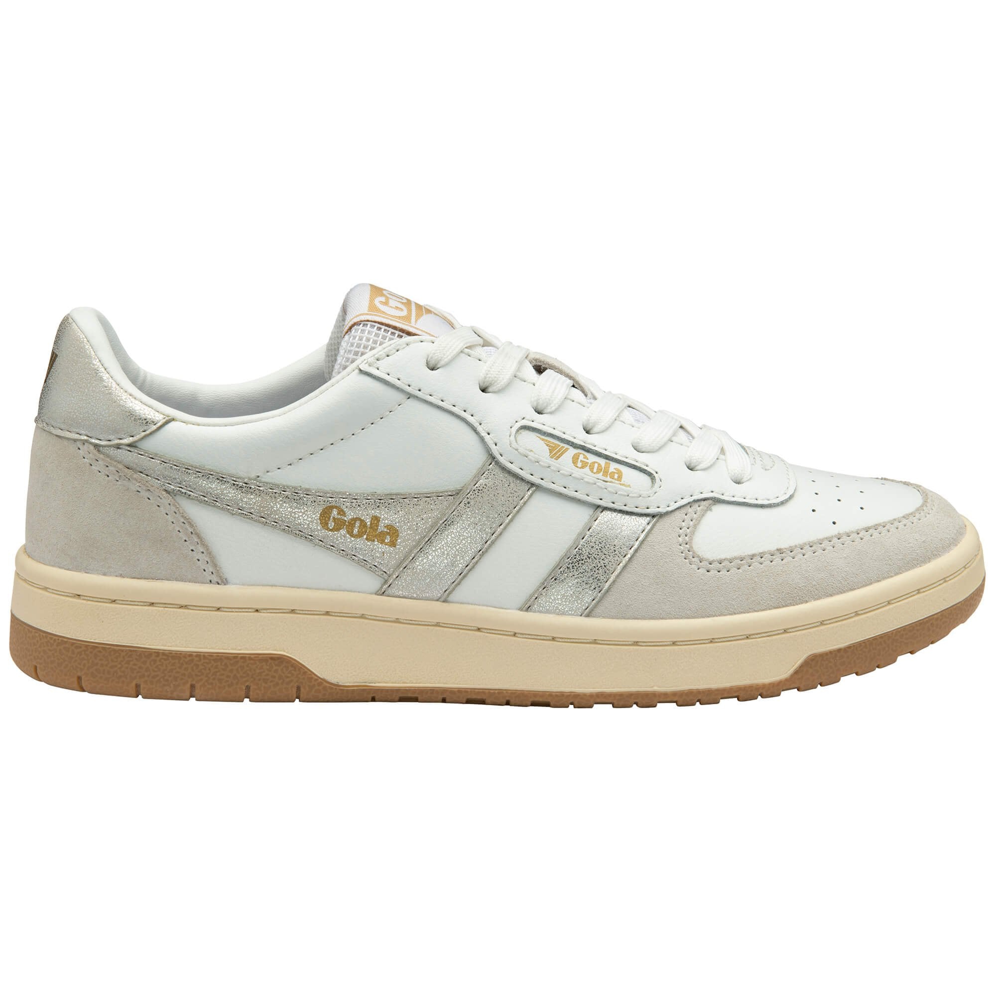gola-hawk-damen-sneaker-wei-silber-leder-mix image 1
