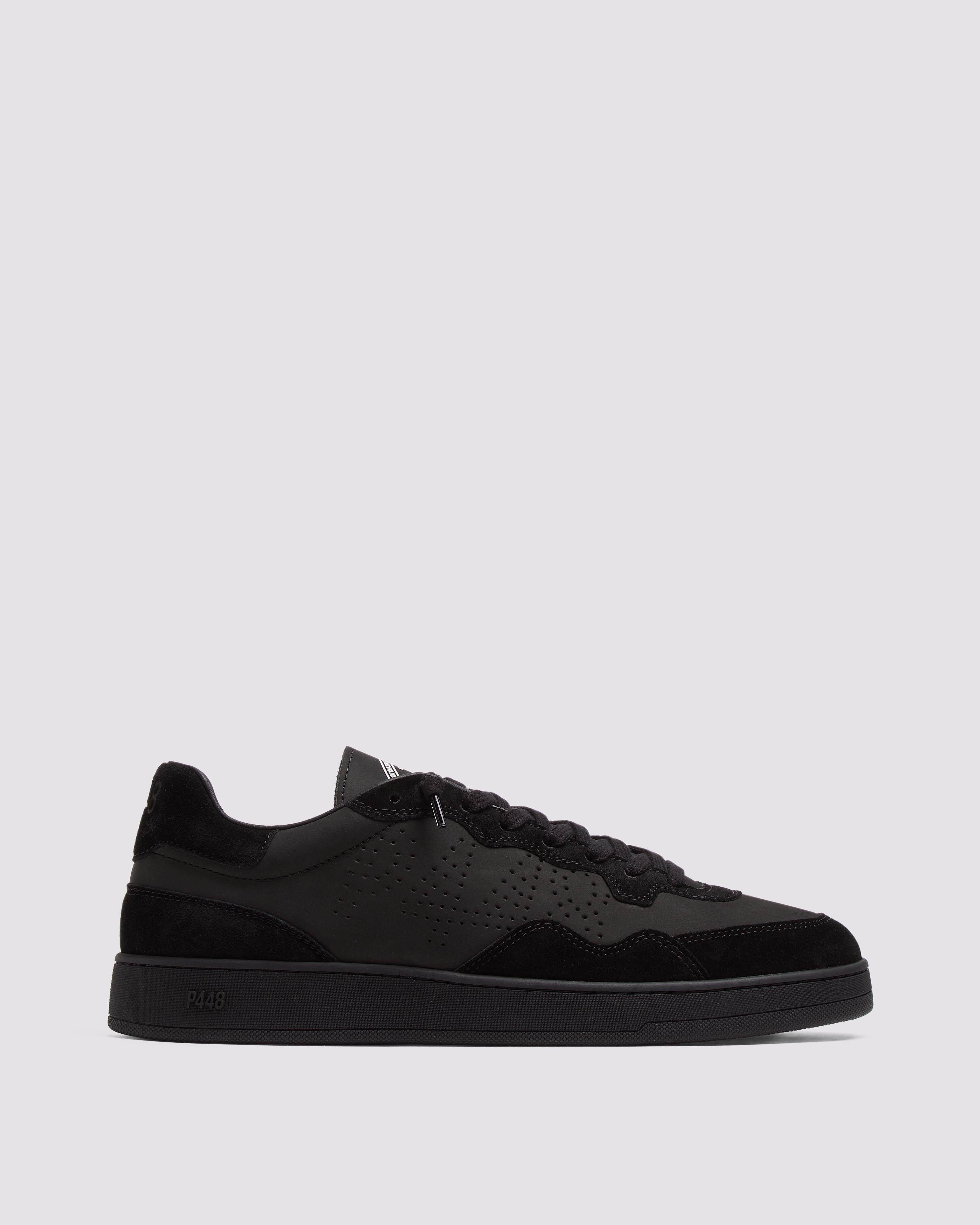 p448-vert-black-low-top-sneaker-herren-schwarz image 1