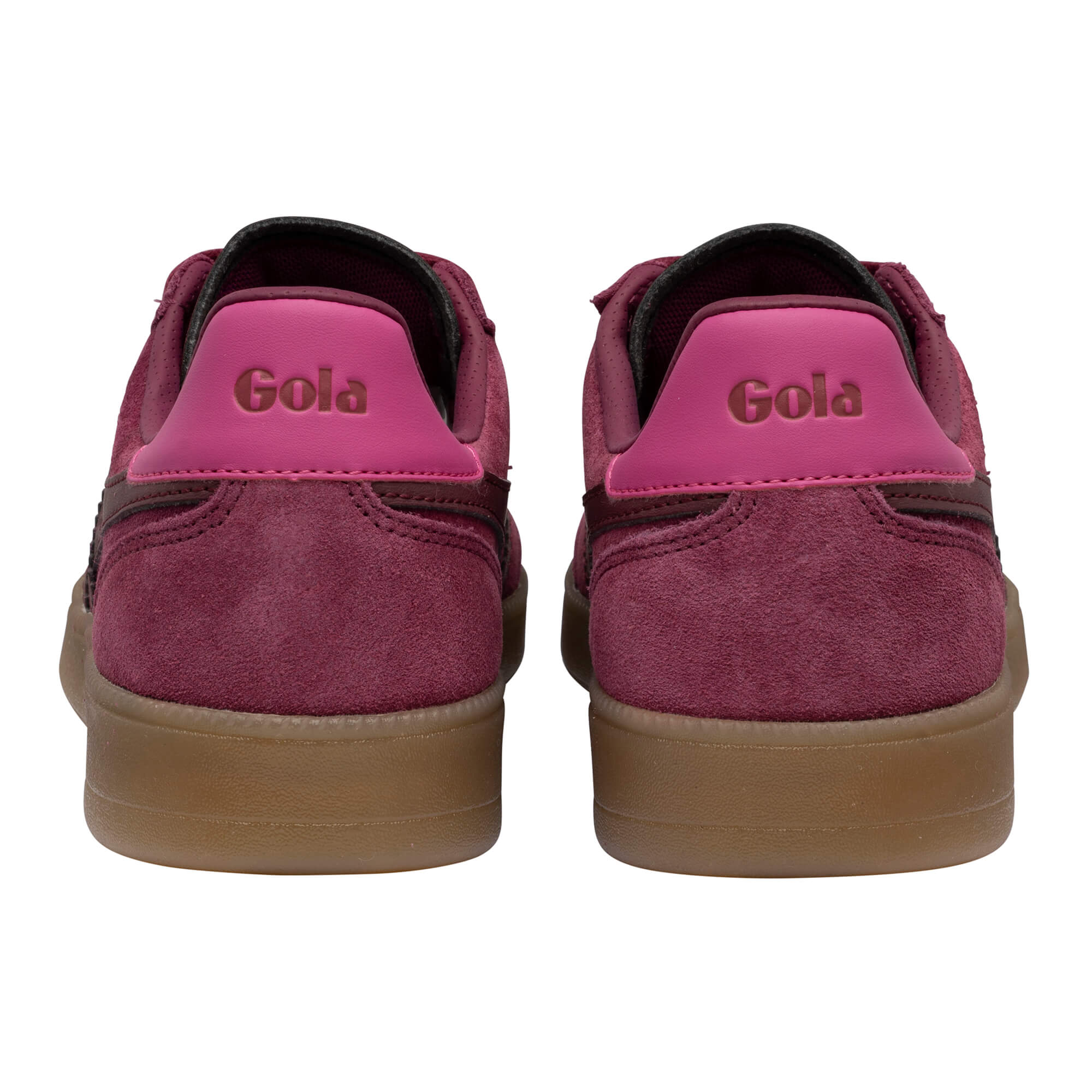 gola-viper-damen-sneaker-cerise-veloursleder-heritage image 4