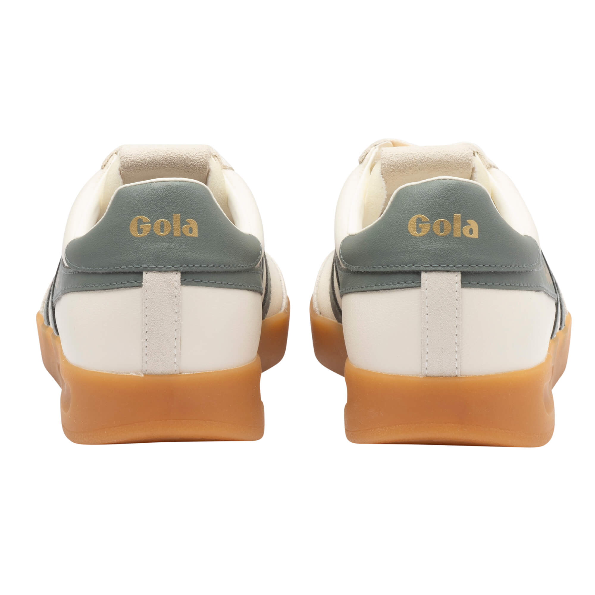 gola-cyclone-leder-sneaker-f-r-herren-cremewei-tannengr-n image 4