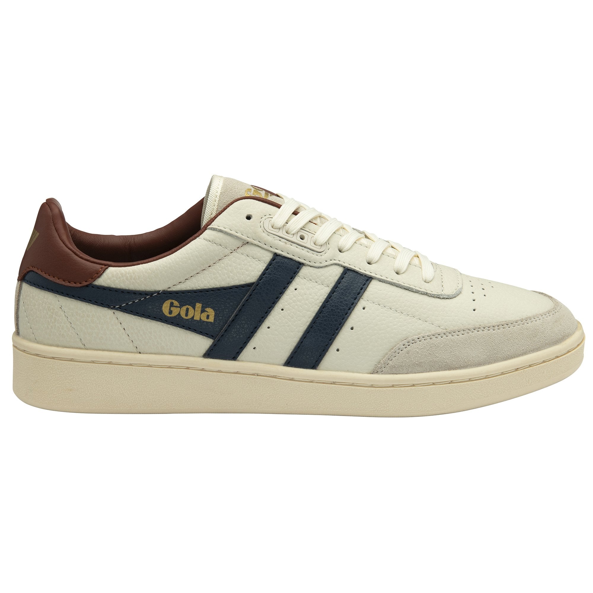 gola-contact-leather-herren-sneaker-in-wei-rostbraun-marineblau image 1