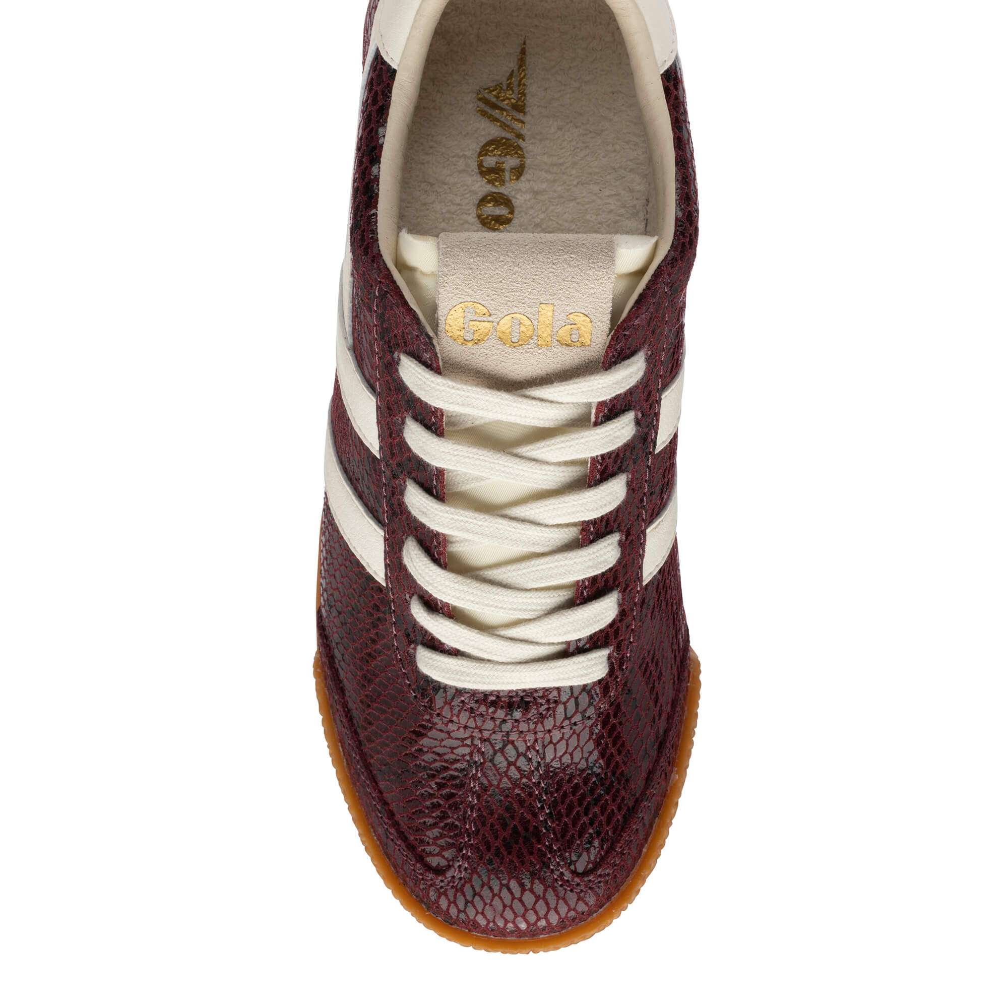 gola-elan-serpent-turnschuhe-f-r-damen-windsorrot-schlangenprint image 5
