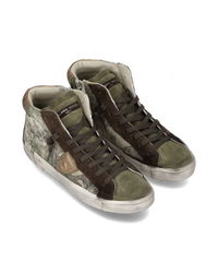 philippe-model-prsx-sneaker-damen-olivgr-n-braun image 5