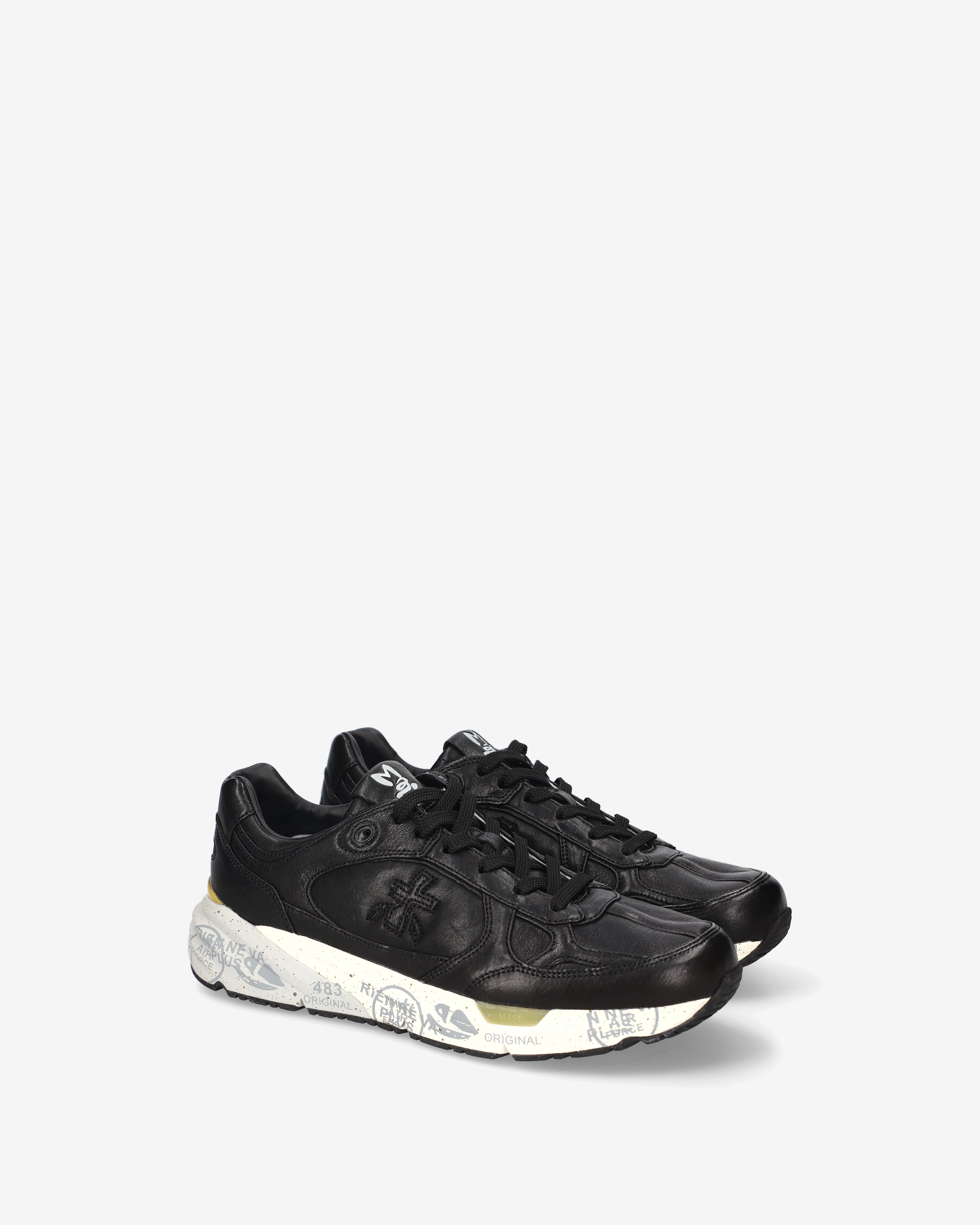 premiata-mase25-8420-sneaker-herren-schwarz image 2