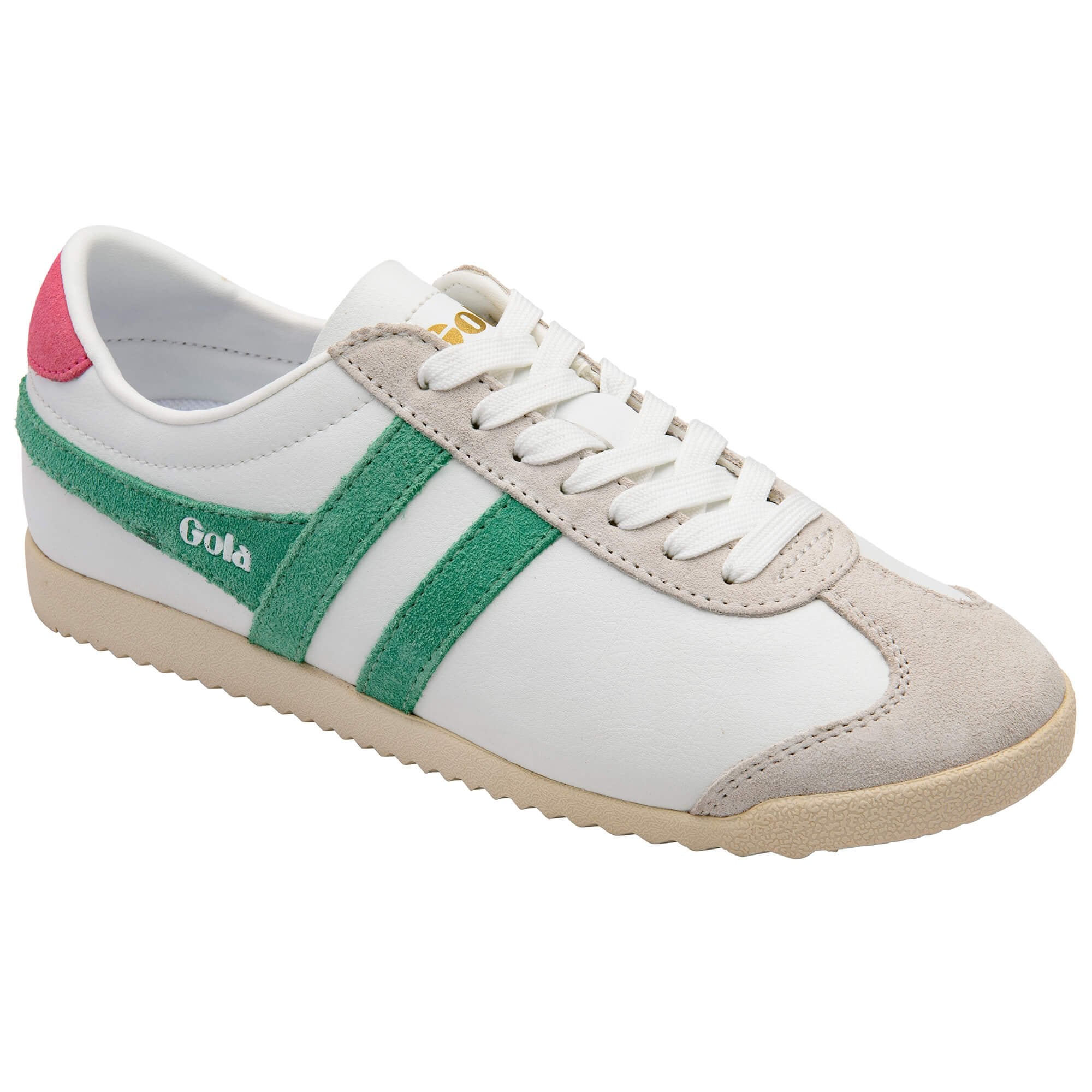 gola-bullet-pure-sneaker-damen-wei-jade-fluorrosa image 2