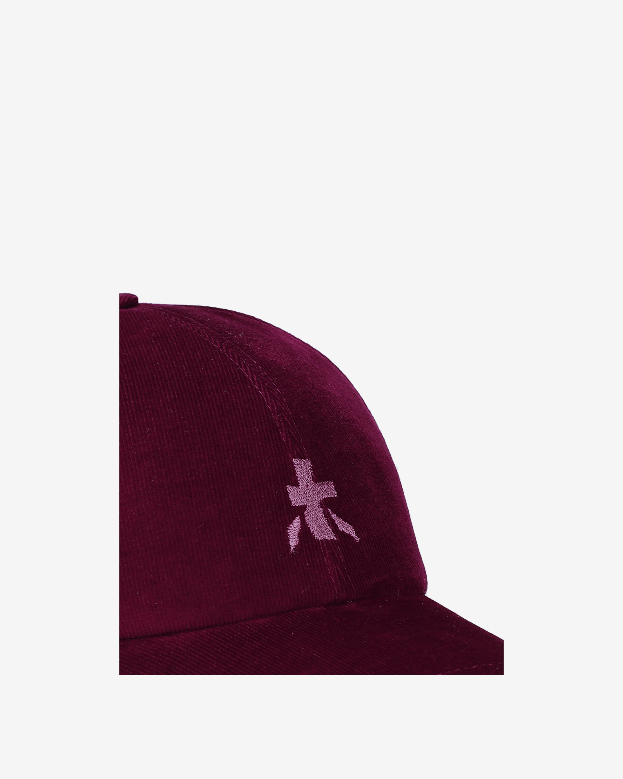 premiata-cappello-da-baseball-corduroy-cap-burgundy image 5